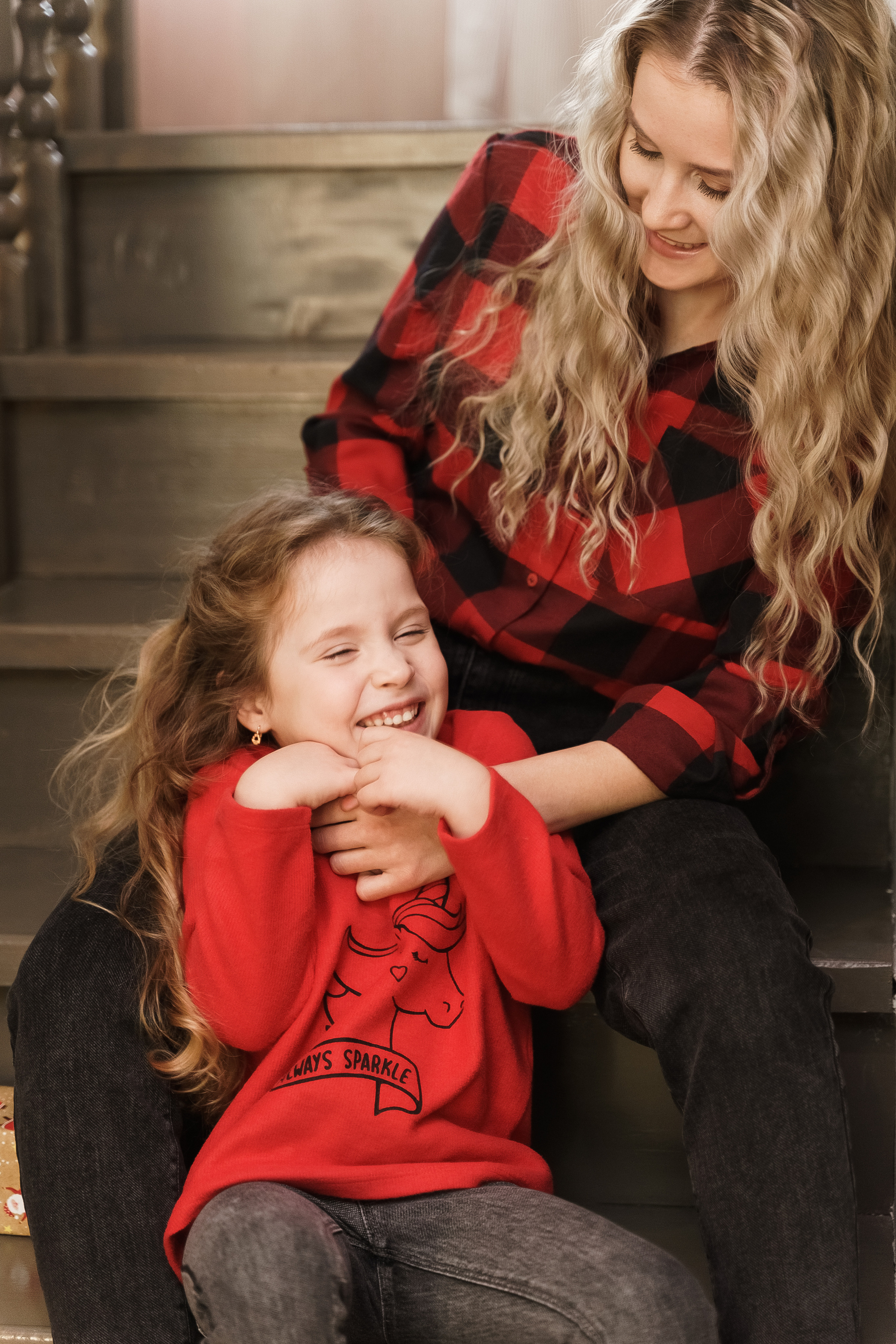 Алина, Алик и Малика — Новый год дома. Свадебный семейный фотограф Ксения Божко Уфа Раевка никах в Нарыстау