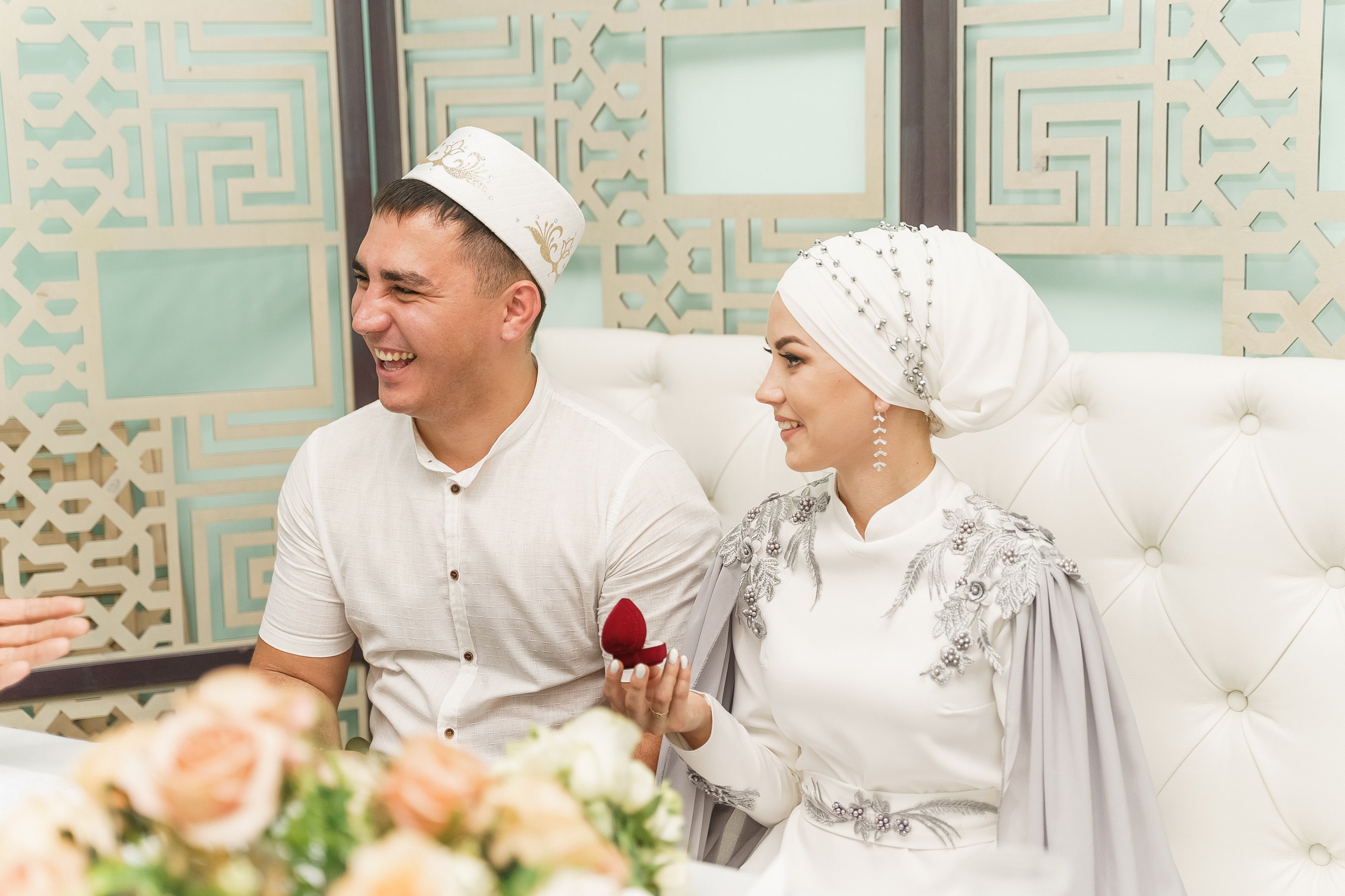 Венер и Линара, Соборная мечеть им. Хусаин-Бека. Свадебный семейный фотограф Ксения Божко Уфа Раевка никах в Нарыстау