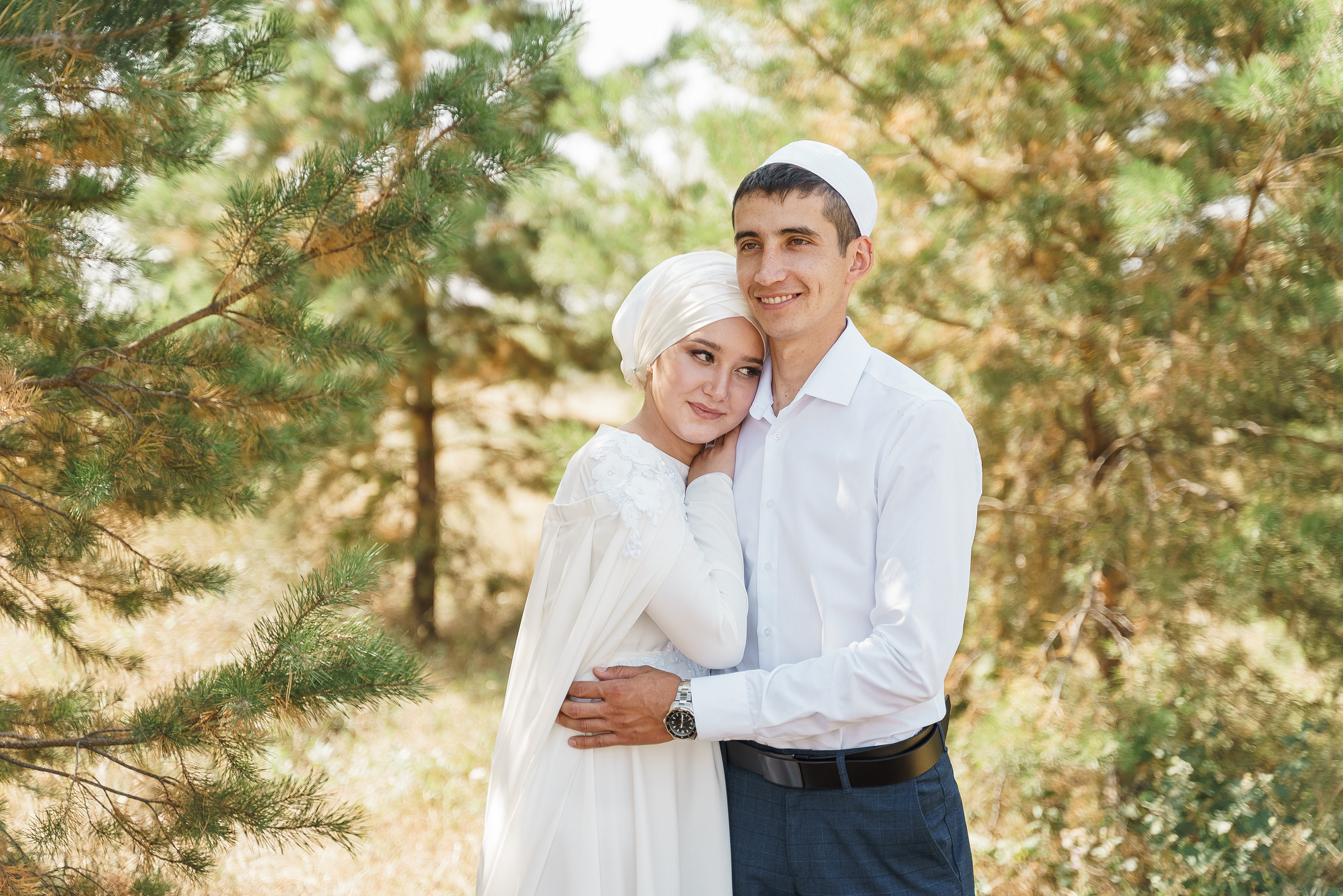 Денис и Розалина в Нарыстау. Свадебный семейный фотограф Ксения Божко Уфа Раевка никах в Нарыстау