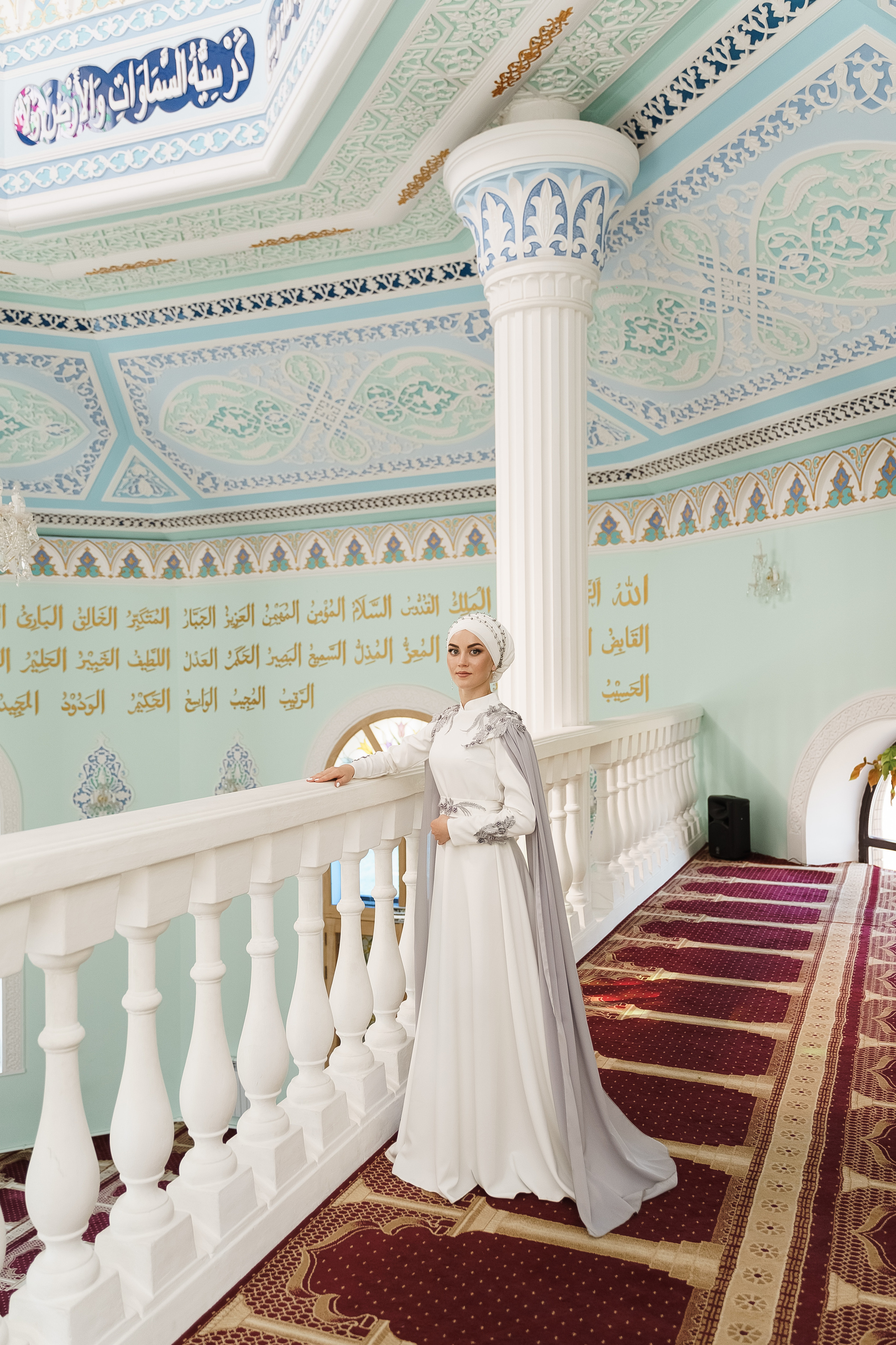 Венер и Линара, Соборная мечеть им. Хусаин-Бека. Свадебный семейный фотограф Ксения Божко Уфа Раевка никах в Нарыстау