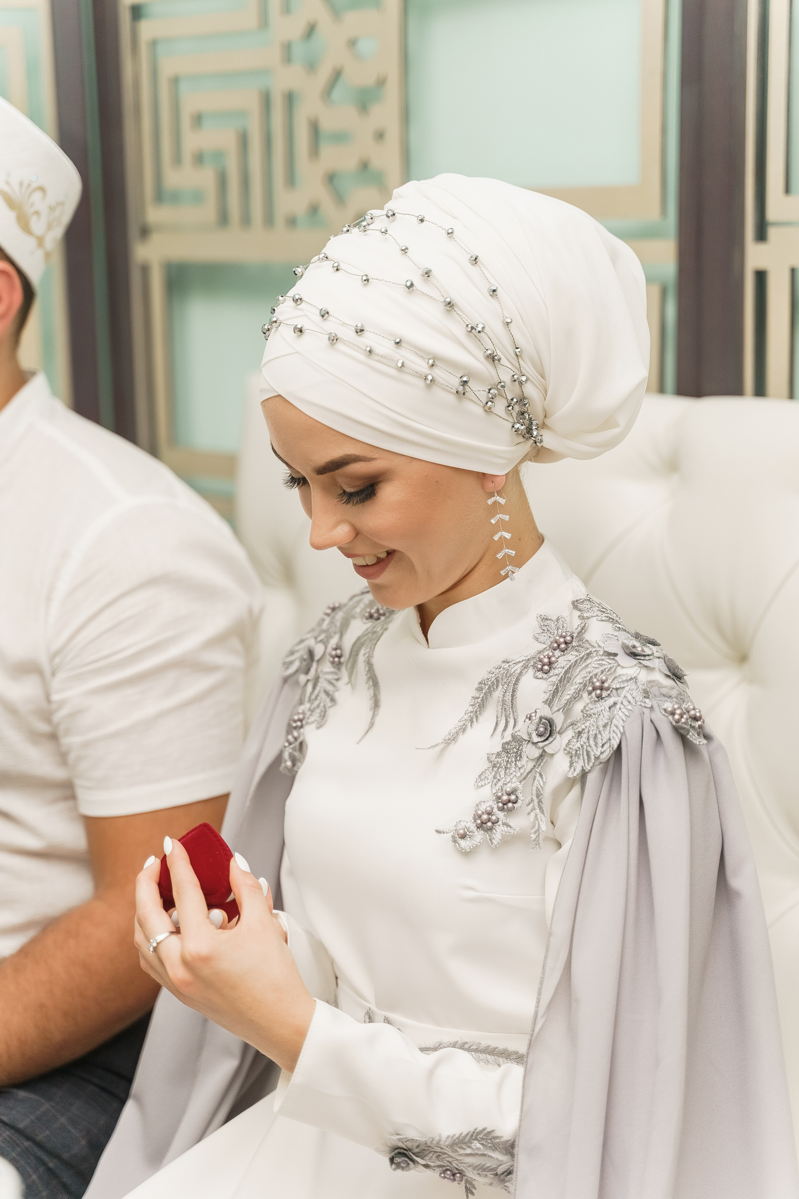 Венер и Линара, Соборная мечеть им. Хусаин-Бека. Свадебный семейный фотограф Ксения Божко Уфа Раевка никах в Нарыстау