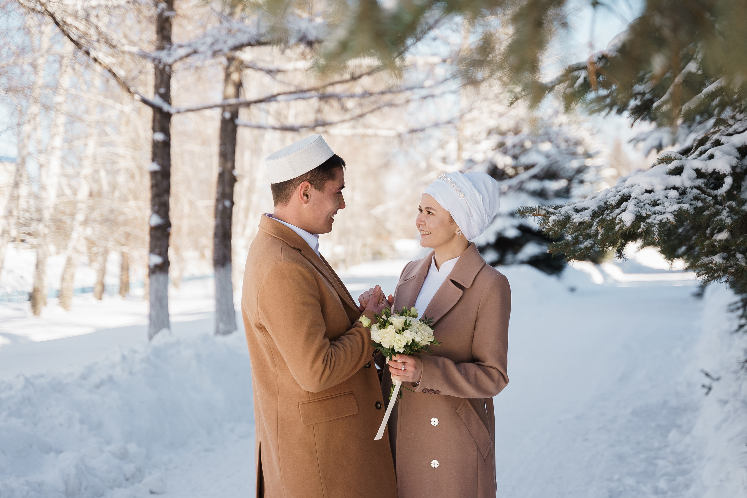 Алмаз и Юлия, Раевская мечеть. Свадебный семейный фотограф Ксения Божко Уфа Раевка никах в Нарыстау