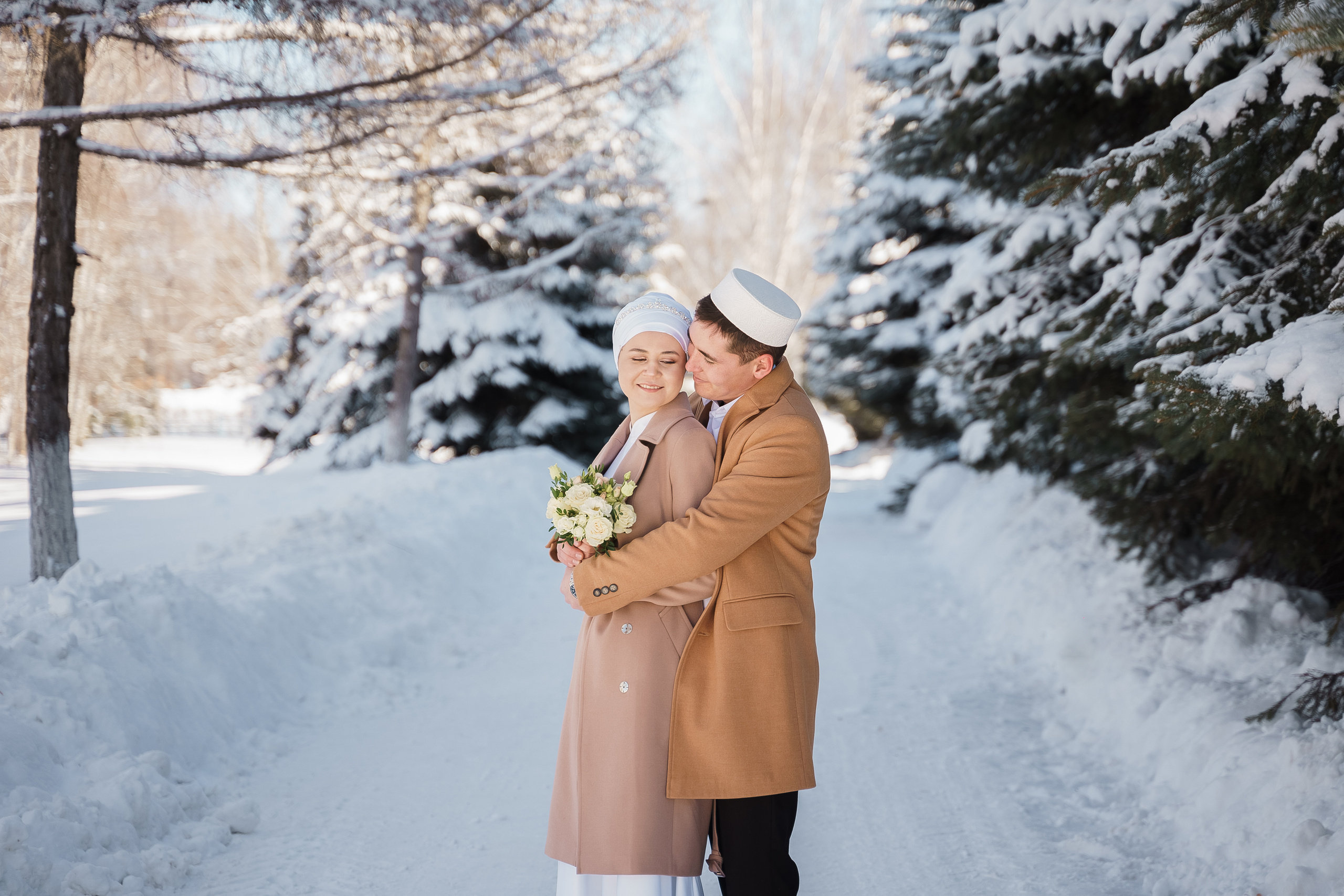 Алмаз и Юлия, Раевская мечеть. Свадебный семейный фотограф Ксения Божко Уфа Раевка никах в Нарыстау