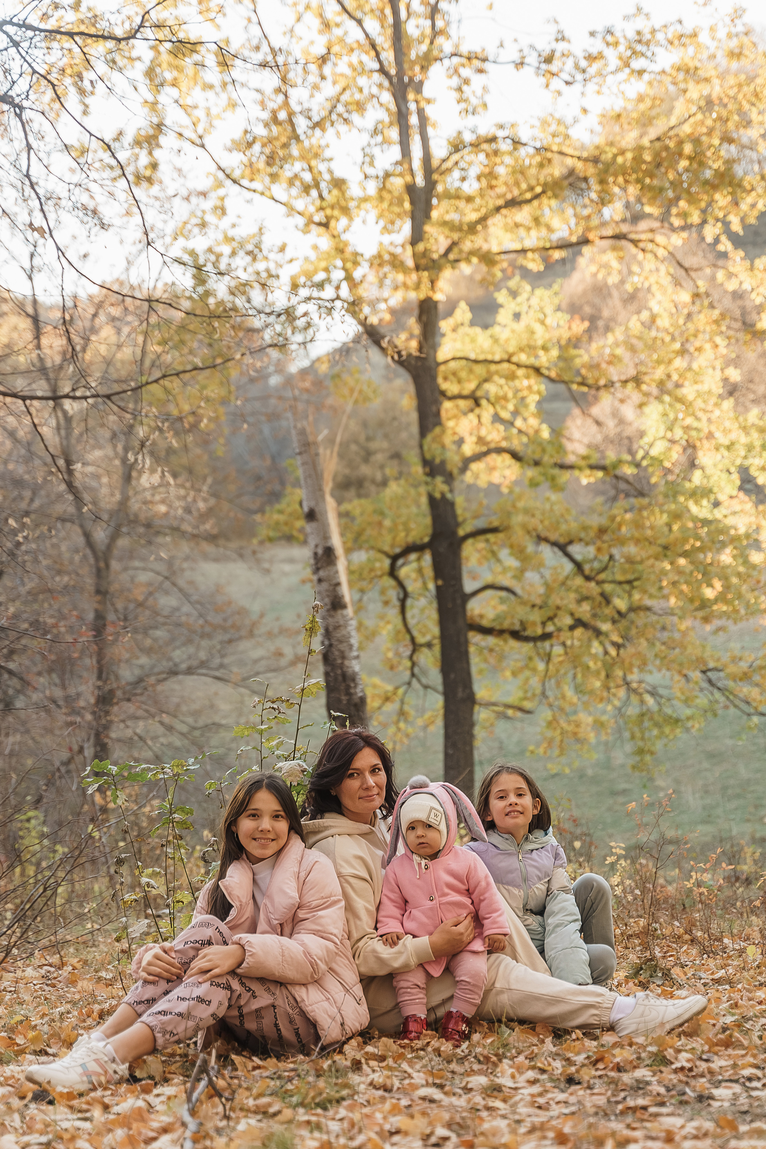 Лилия с дочками. Свадебный семейный фотограф Ксения Божко Уфа Раевка никах в Нарыстау