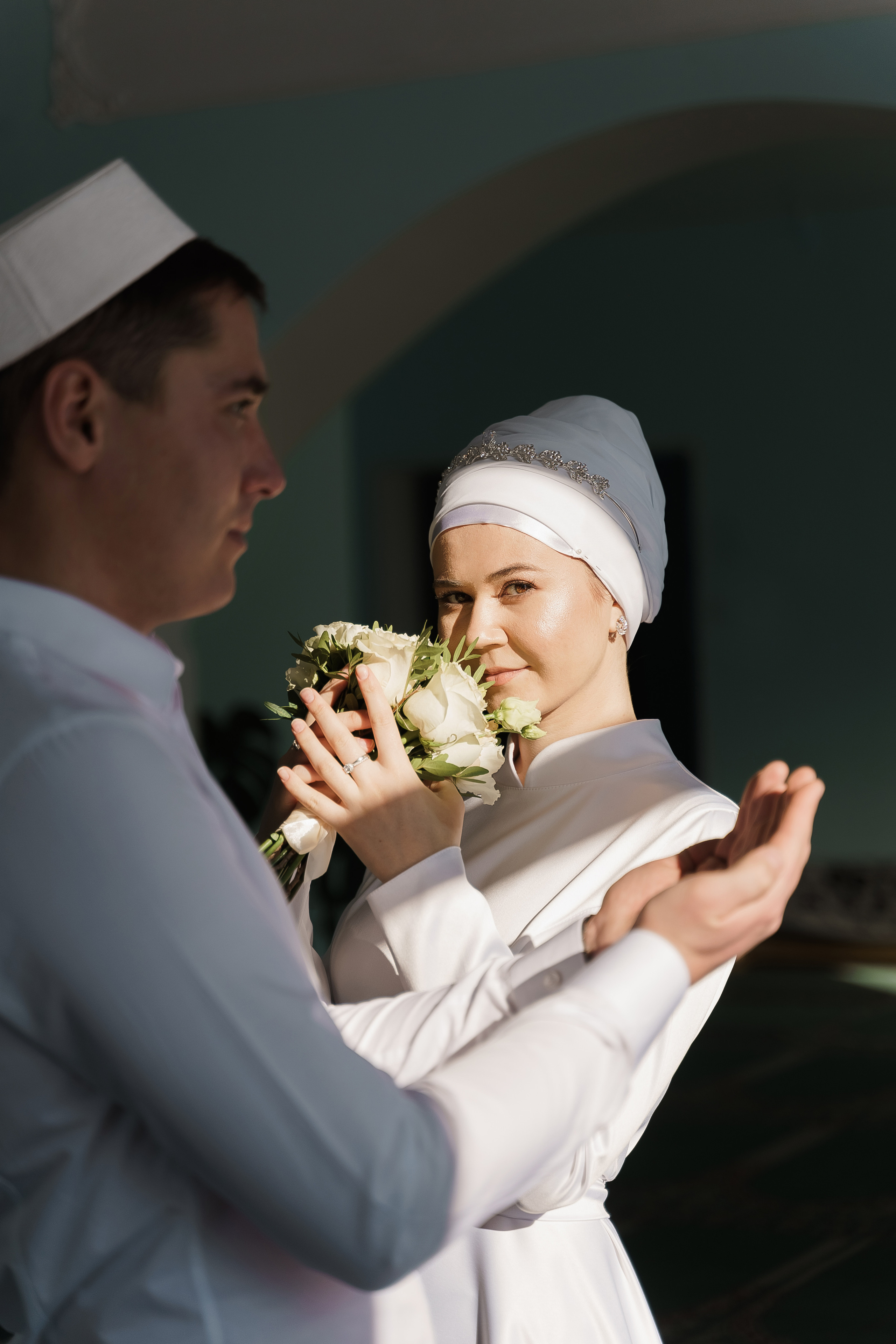Алмаз и Юлия, Раевская мечеть. Свадебный семейный фотограф Ксения Божко Уфа Раевка никах в Нарыстау