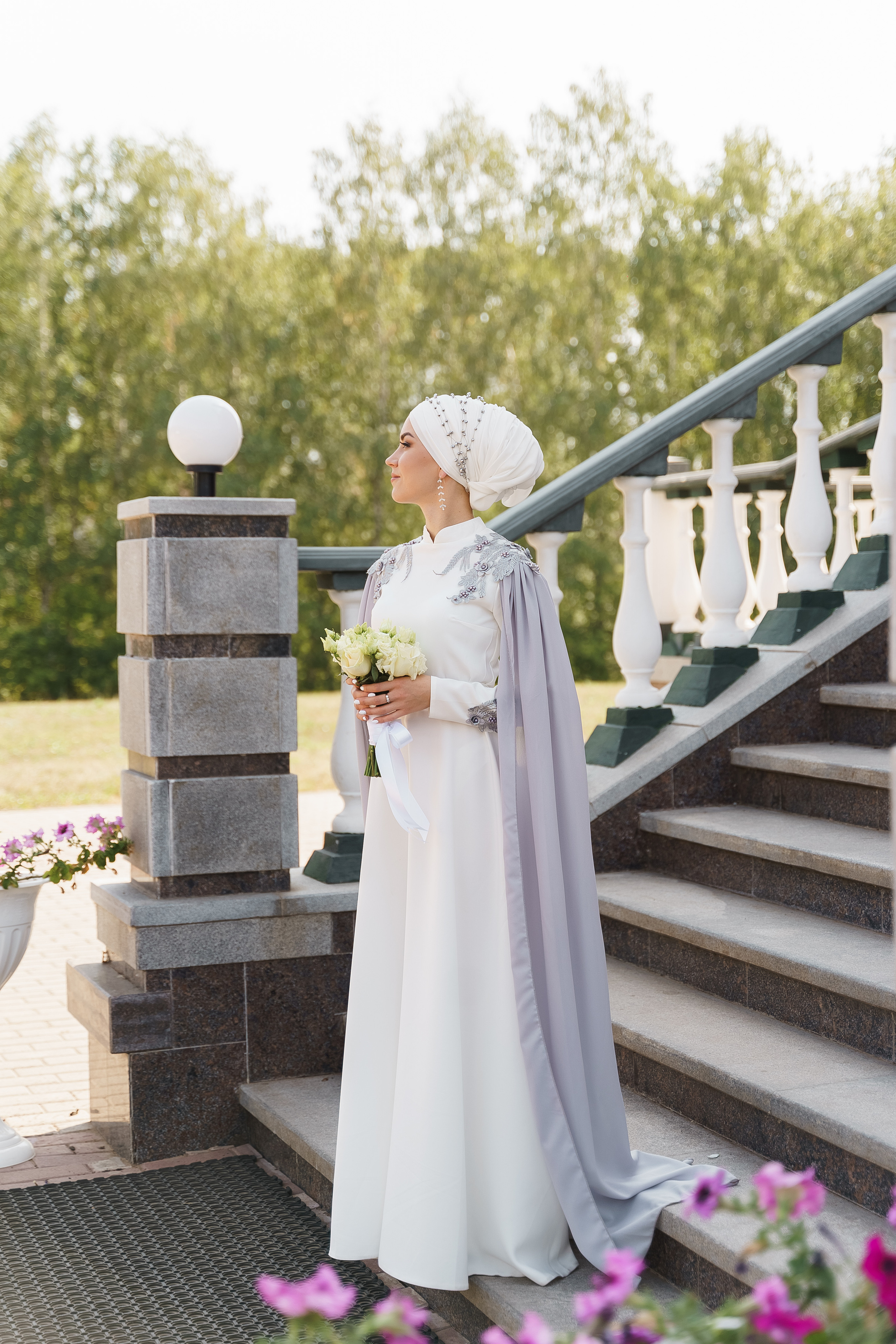 Венер и Линара, Соборная мечеть им. Хусаин-Бека. Свадебный семейный фотограф Ксения Божко Уфа Раевка никах в Нарыстау