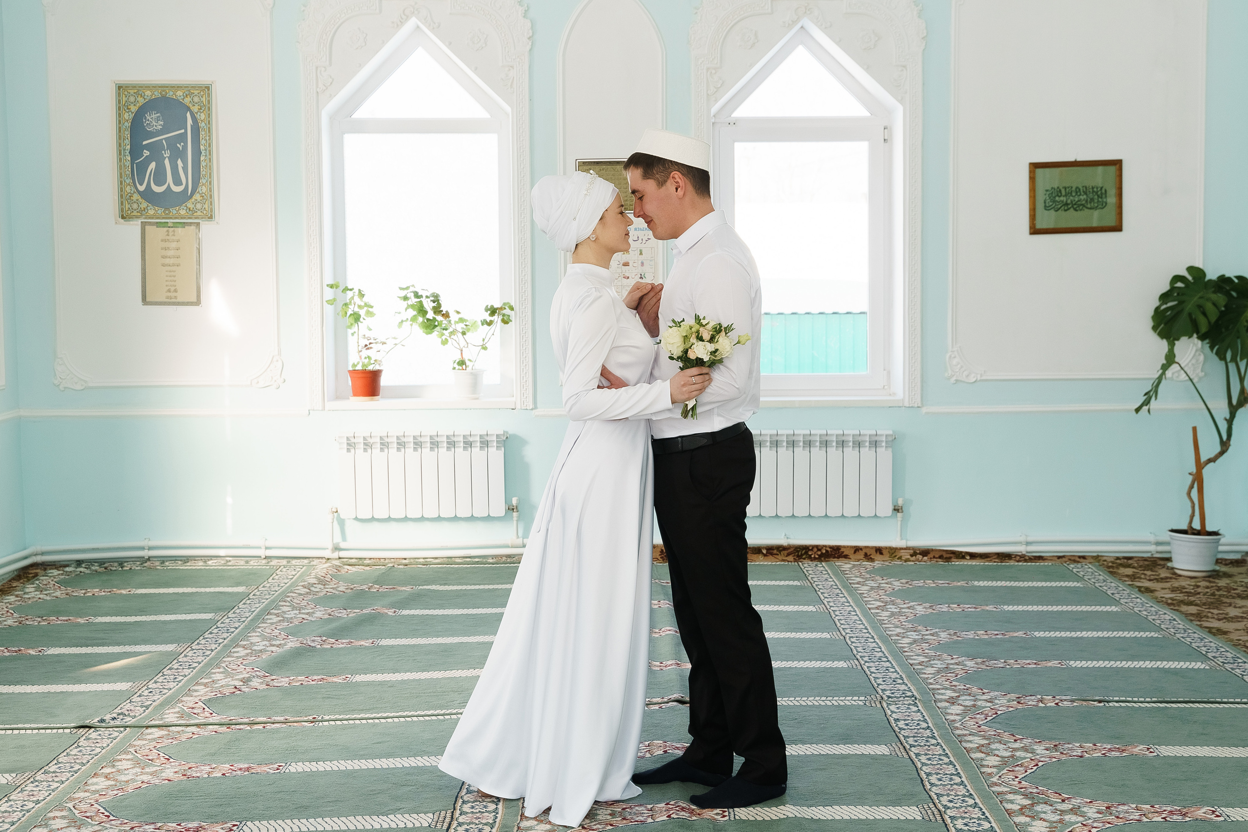 Алмаз и Юлия, Раевская мечеть. Свадебный семейный фотограф Ксения Божко Уфа Раевка никах в Нарыстау