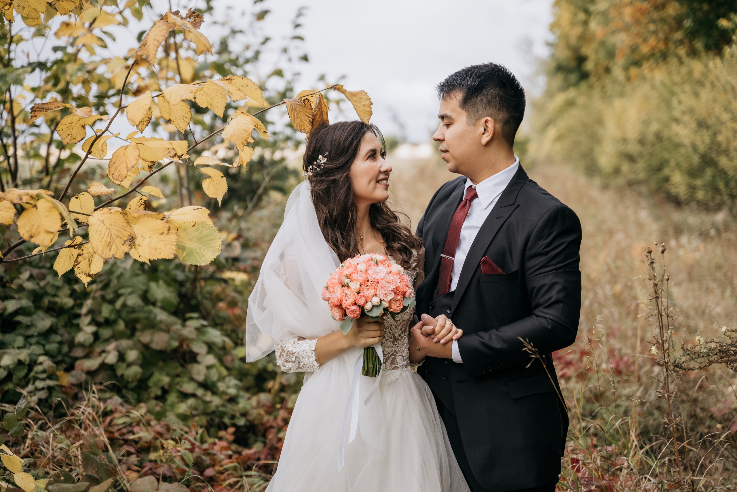 Азат и Фидалия. Свадебный семейный фотограф Ксения Божко Уфа Раевка никах в Нарыстау