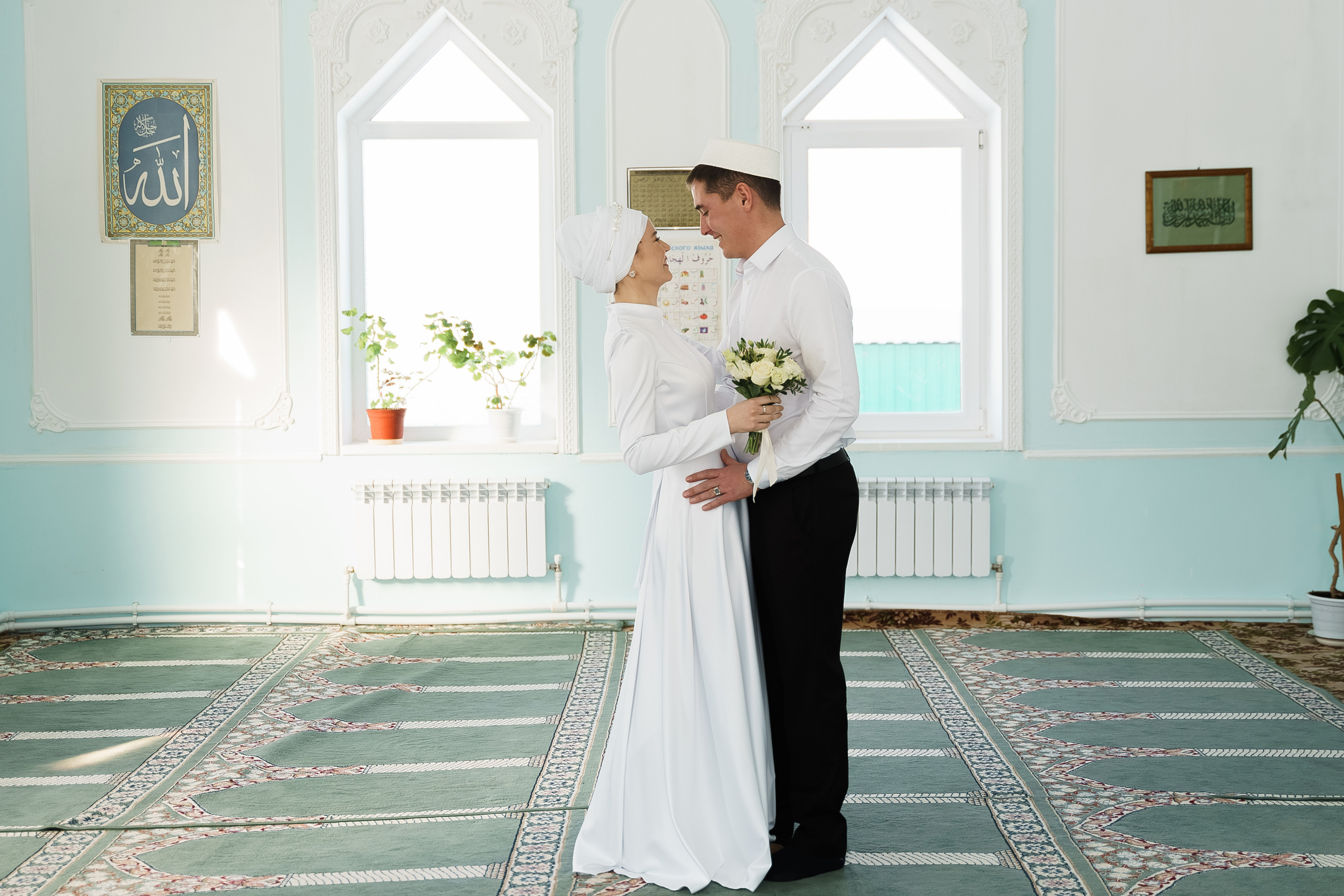 Алмаз и Юлия, Раевская мечеть. Свадебный семейный фотограф Ксения Божко Уфа Раевка никах в Нарыстау