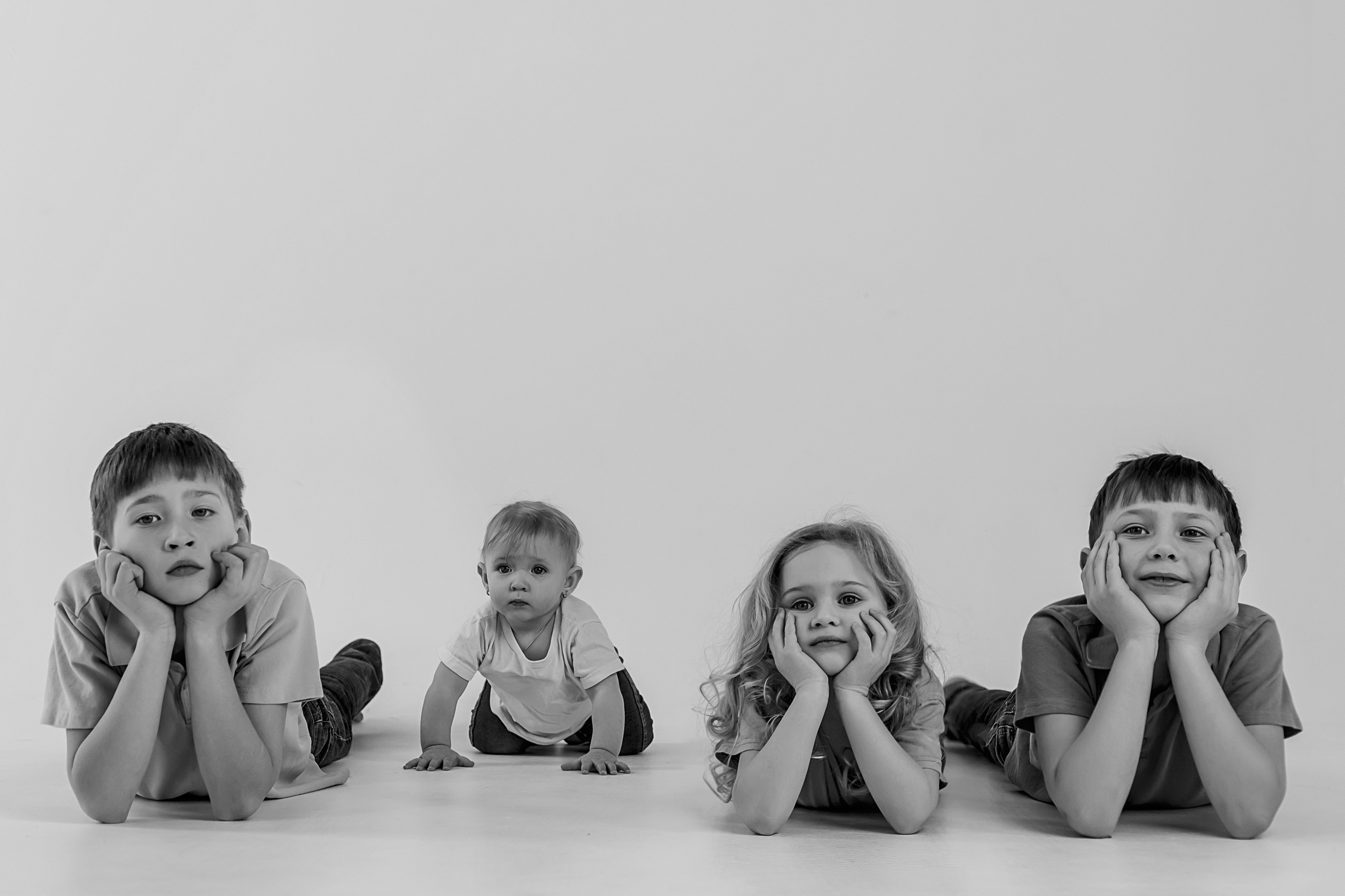 Портреты ЧБ. Детский и семейный фотограф в Бердске и Новосибирске Дарья Гребнева