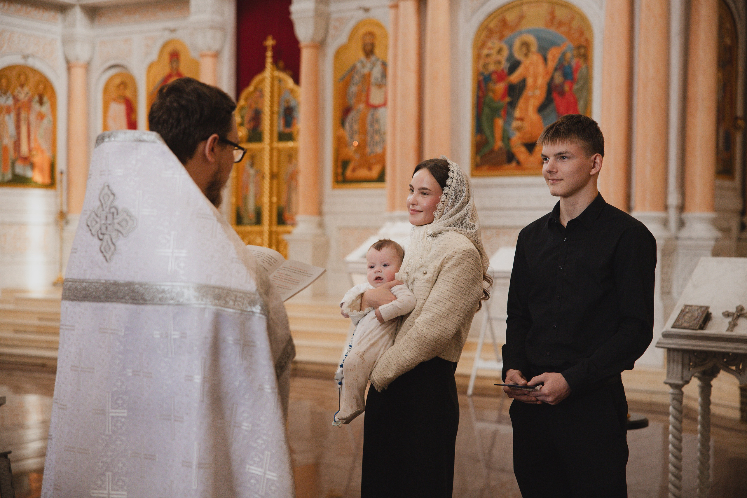 Крещение Кирюши. Фотограф Ломакина Анастасия