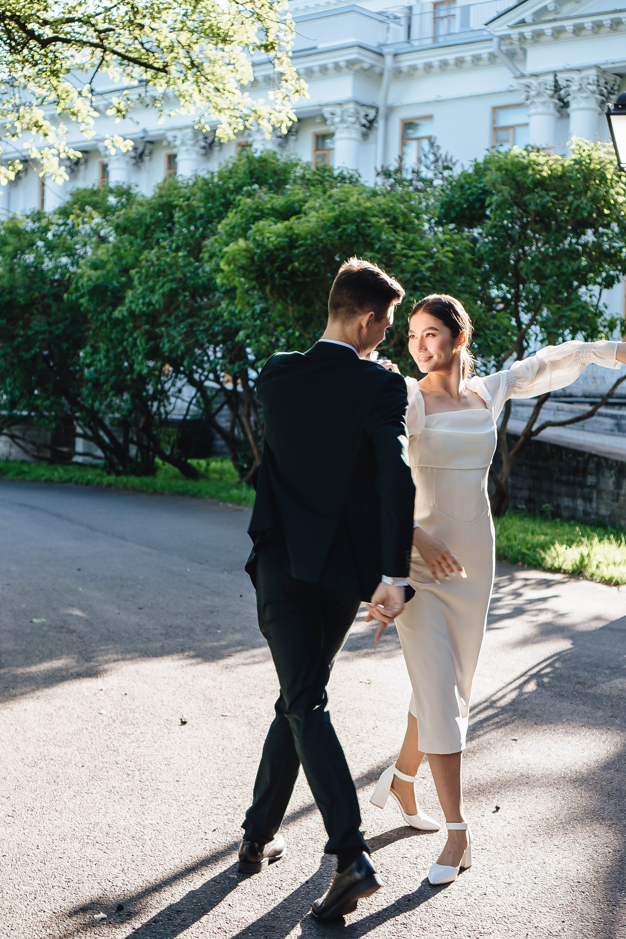 СВАДЕБНАЯ СЬЕМКА НА РАССВЕТЕ НА ЕЛАГИНОМ ОСТОРОВЕ. Профессиональный фотограф, Санкт-Петербург — Виктория Богомолова