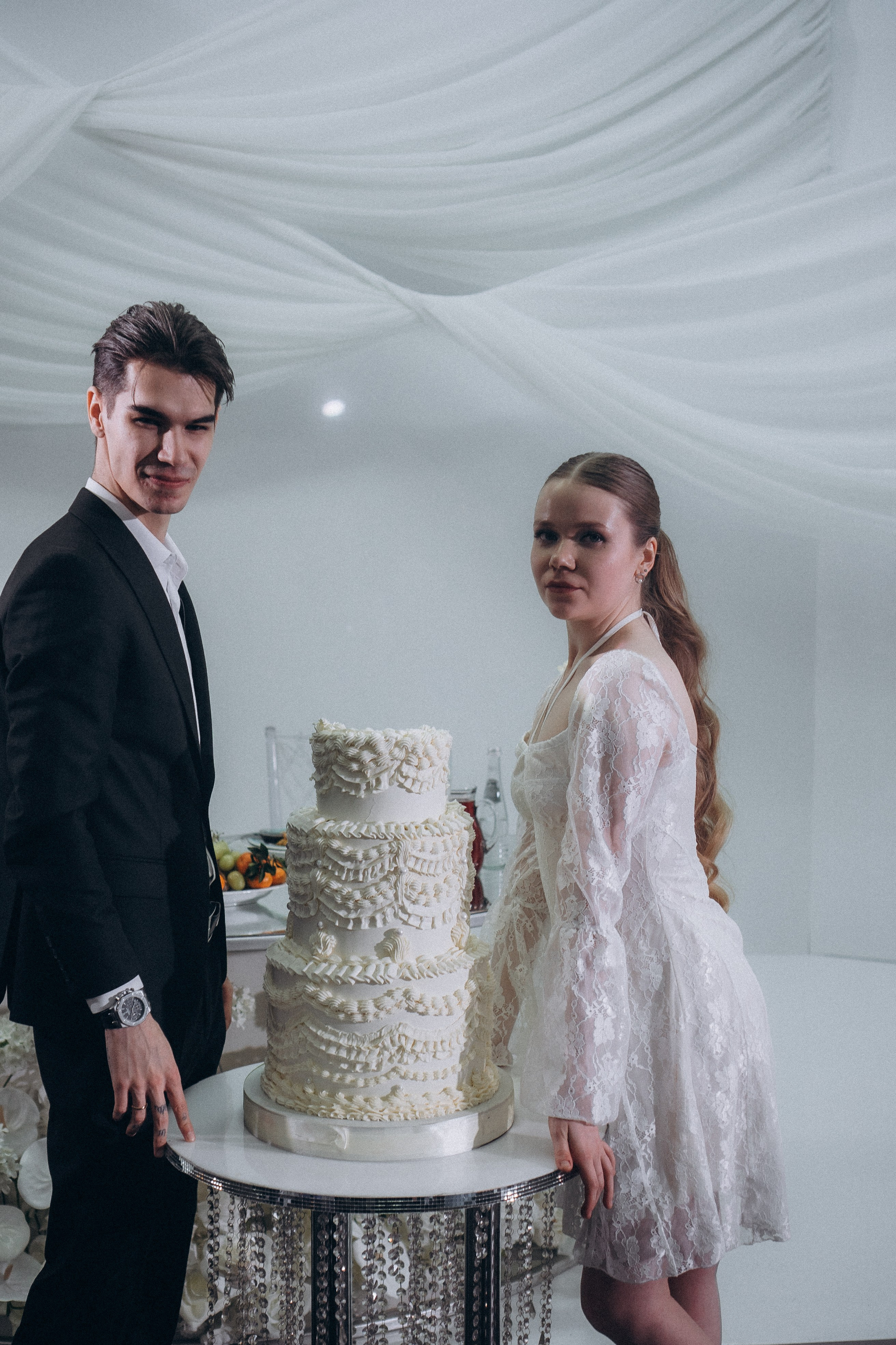 СВАДЕБНЫЙ ТОРТ. ФОТОСЕСИИЯ БАНКЕТА (СНЯТО В СИБИРЕ В НИЖНЕВАРТОВСКЕ). Профессиональный фотограф, Санкт-Петербург — Виктория Богомолова
