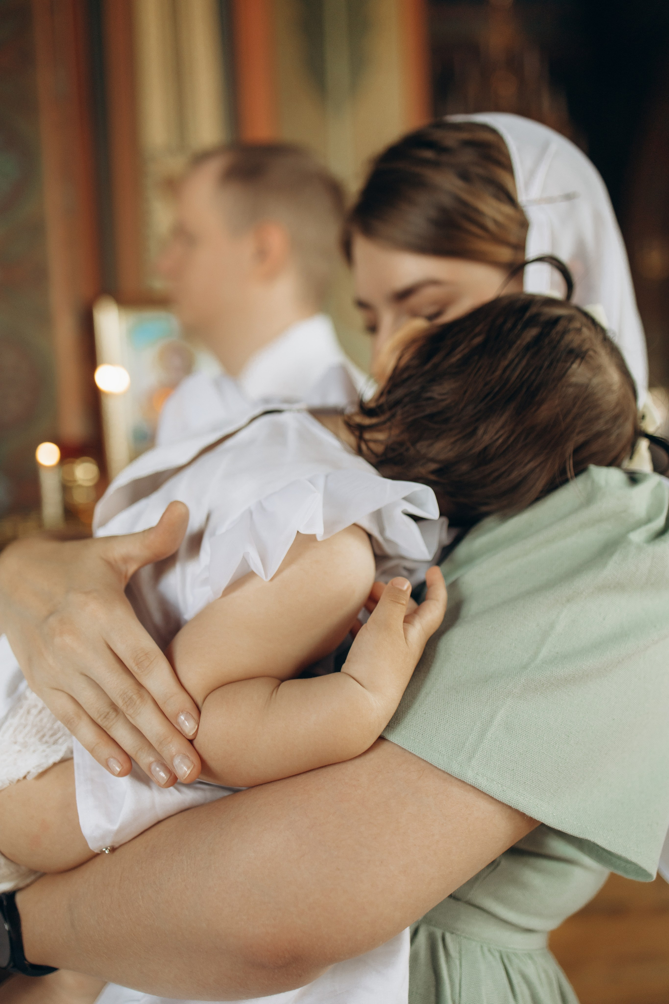 Крещение Стефании. Самый теплый фотограф в Краснодаре Рябоконь Ксения