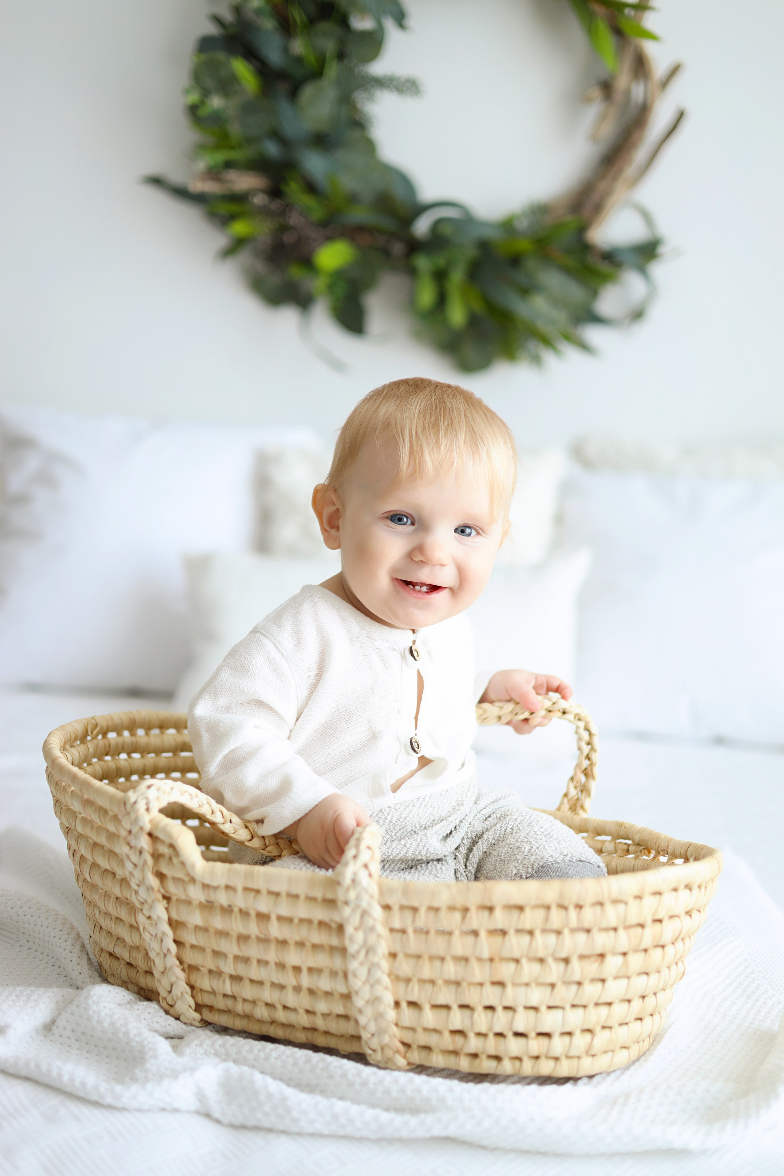 Владу 9 месяцев. Фотограф новорожденных Москва. Ньюборн фотограф Москва