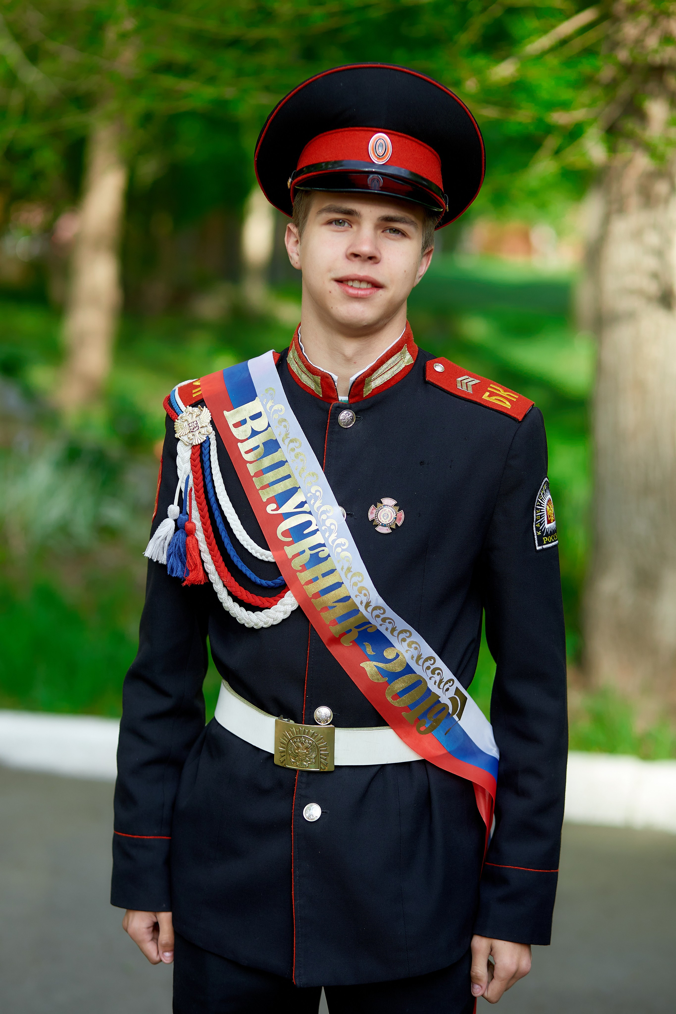 Кадеты последний звонок. Фотограф Вячеслав Фарунин