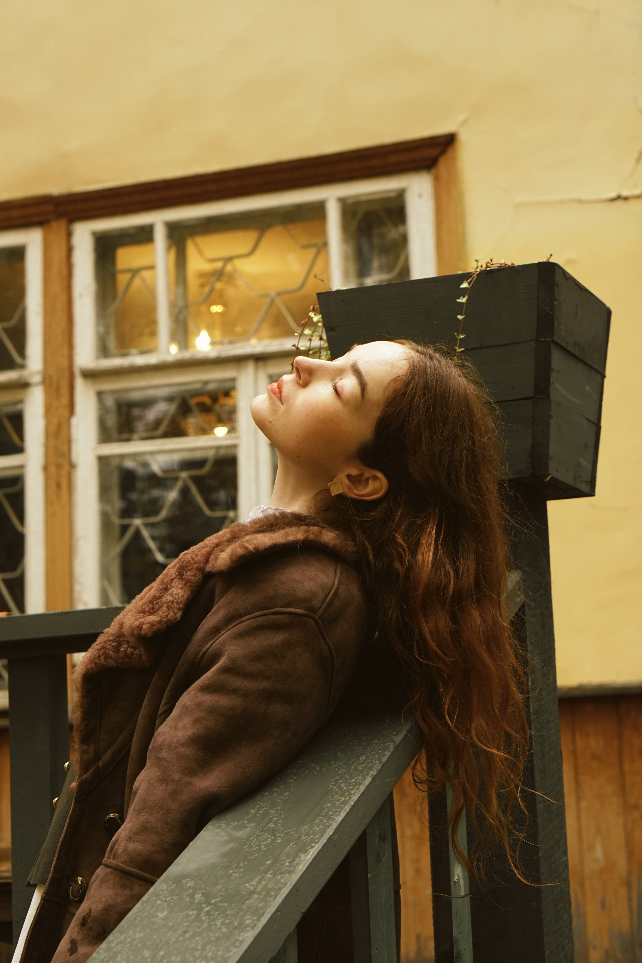 Лиза — Переделкино осеннее. Фотограф Москва — Полина Робин