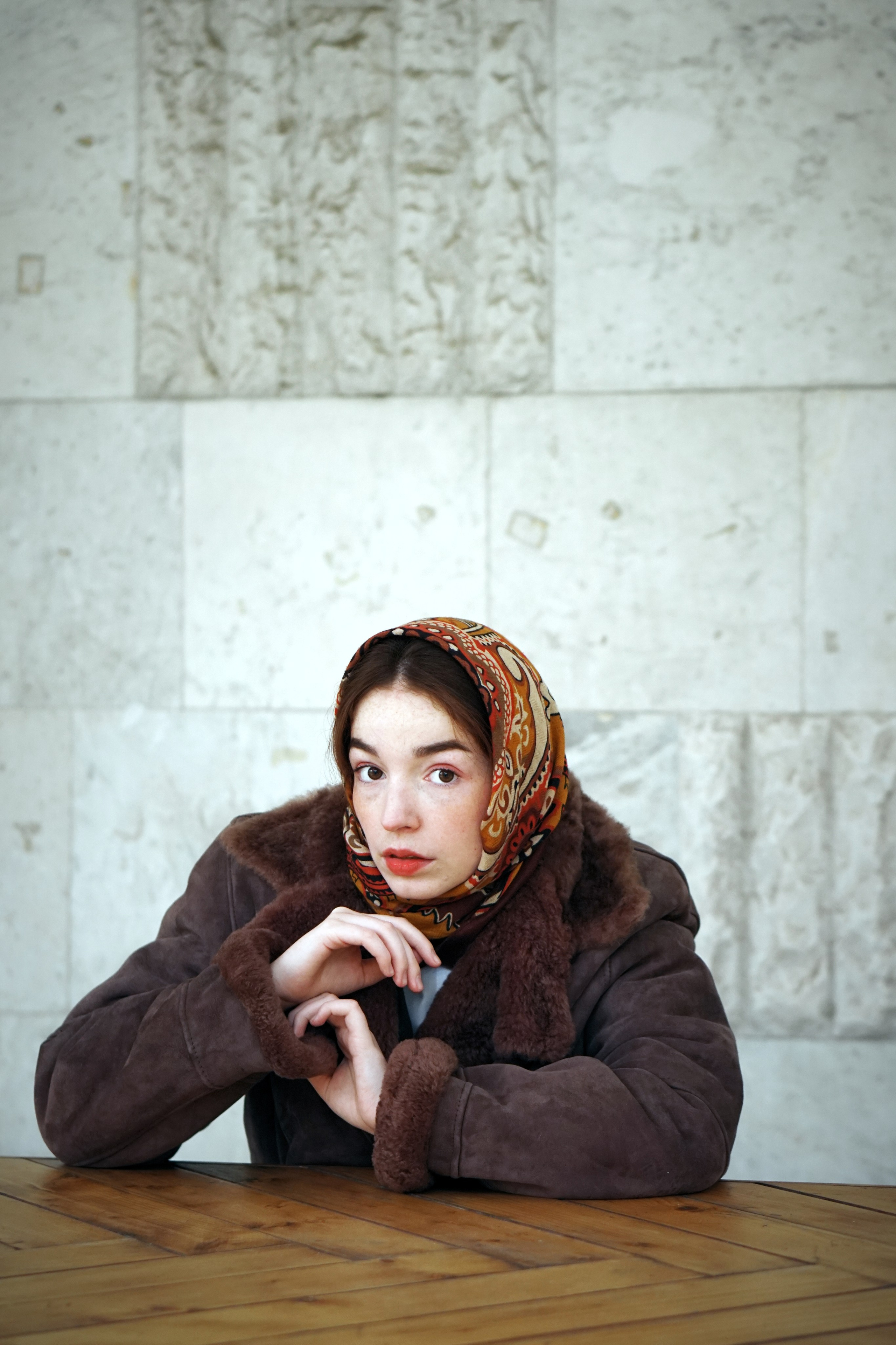 Лиза — Переделкино осеннее. Фотограф Москва — Полина Робин