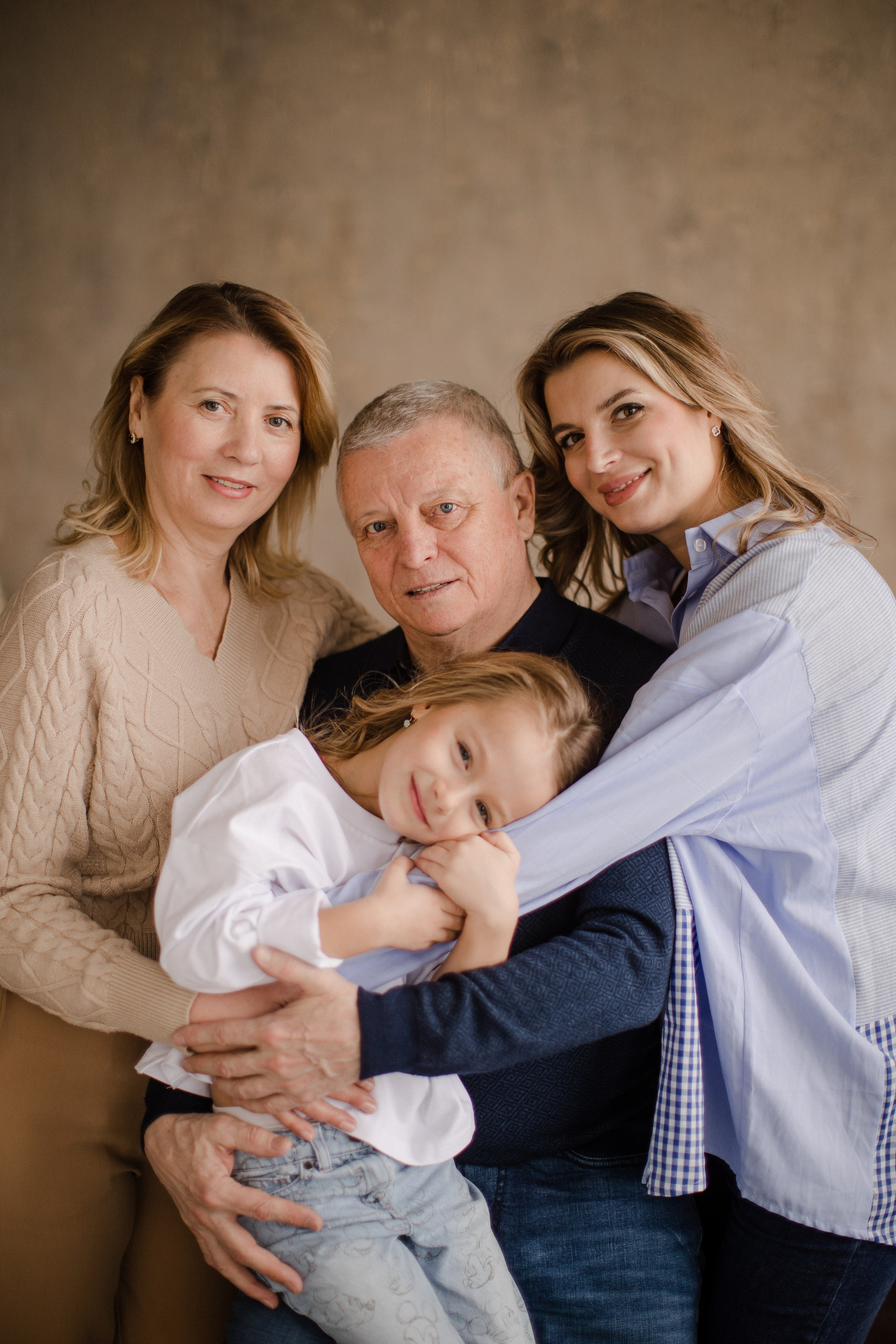 Юля с семьей. Семейный и детский фотограф в Москве Кузьмина Мария