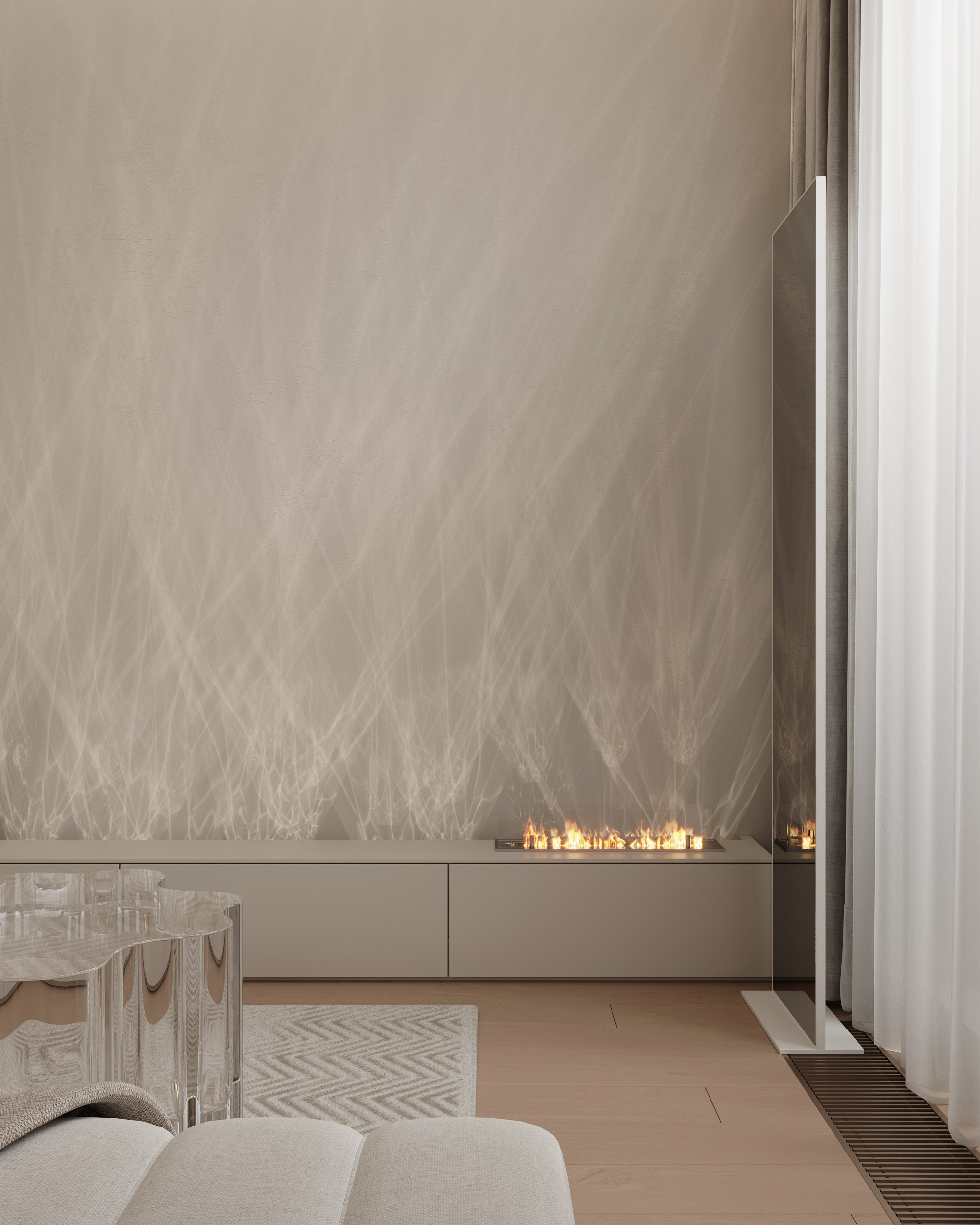 Квартира / 2023. 3D-сцены интерьеров в 3ds Мах: сборка по ТЗ для визуализаторов