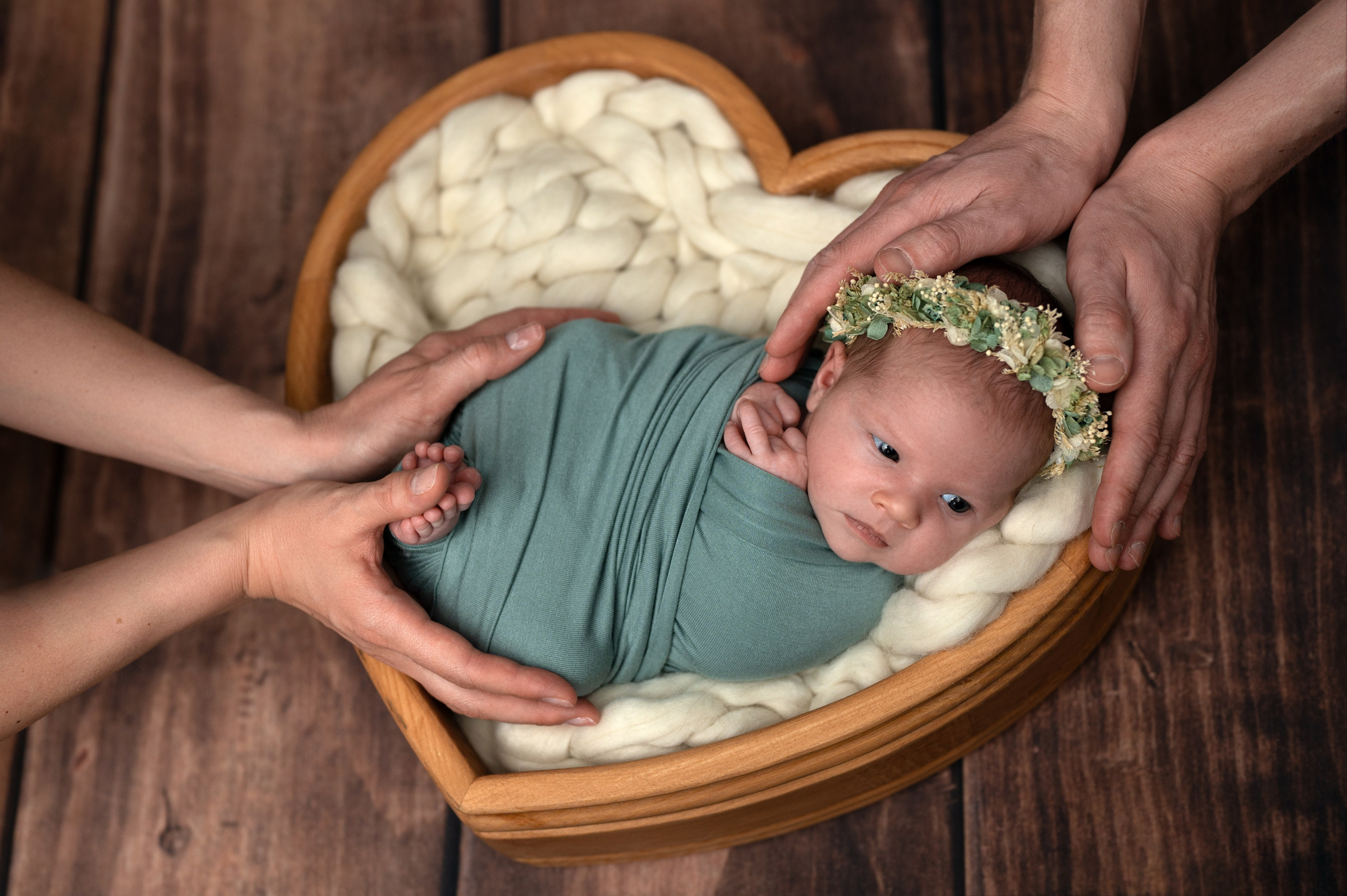 Саша 19 дней. Фотограф новорождённых Ольга Ушакова Москва