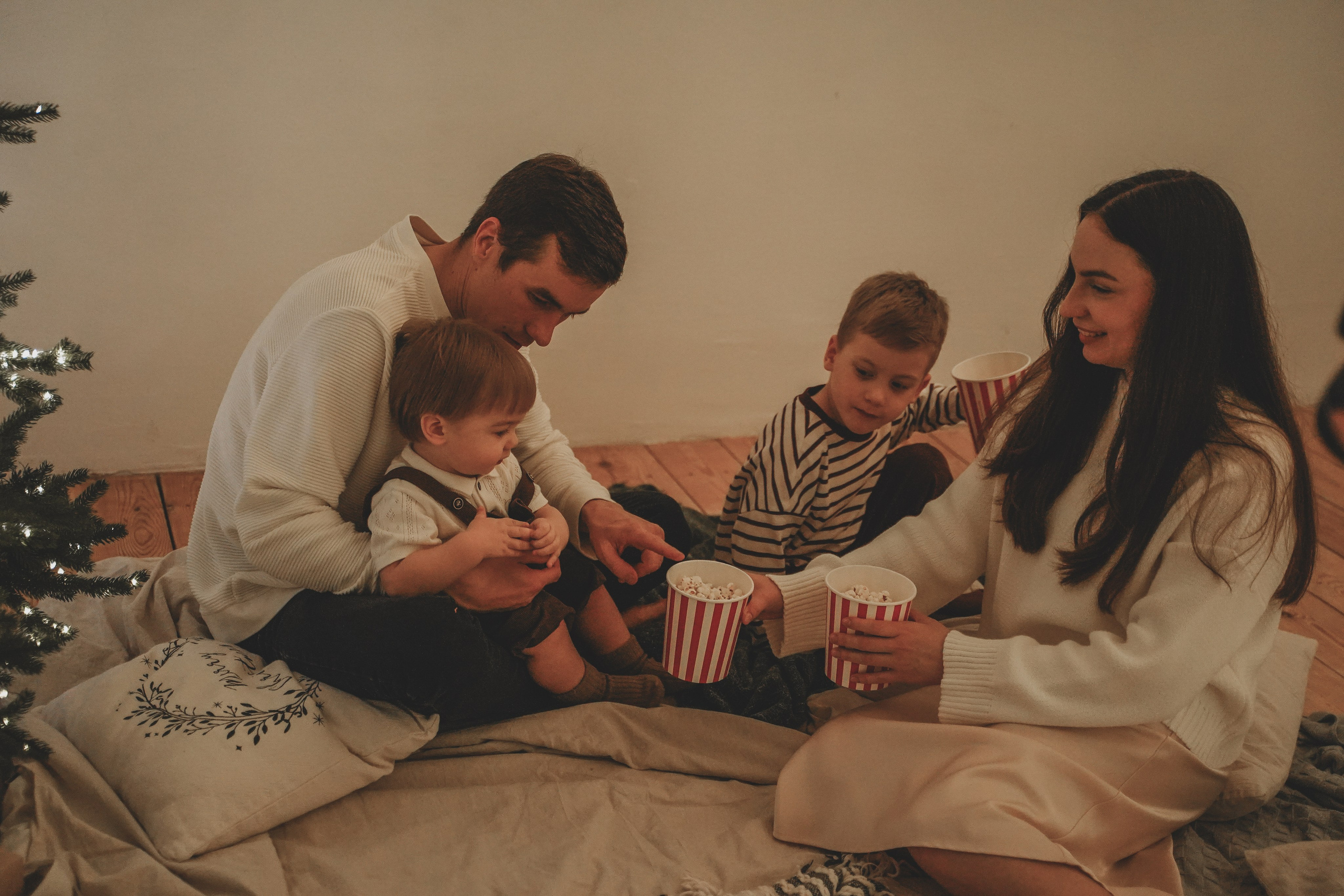 Новогодняя ночная фотосессия. Семейный и женский фотограф в Краснодаре Анастасия Приймак