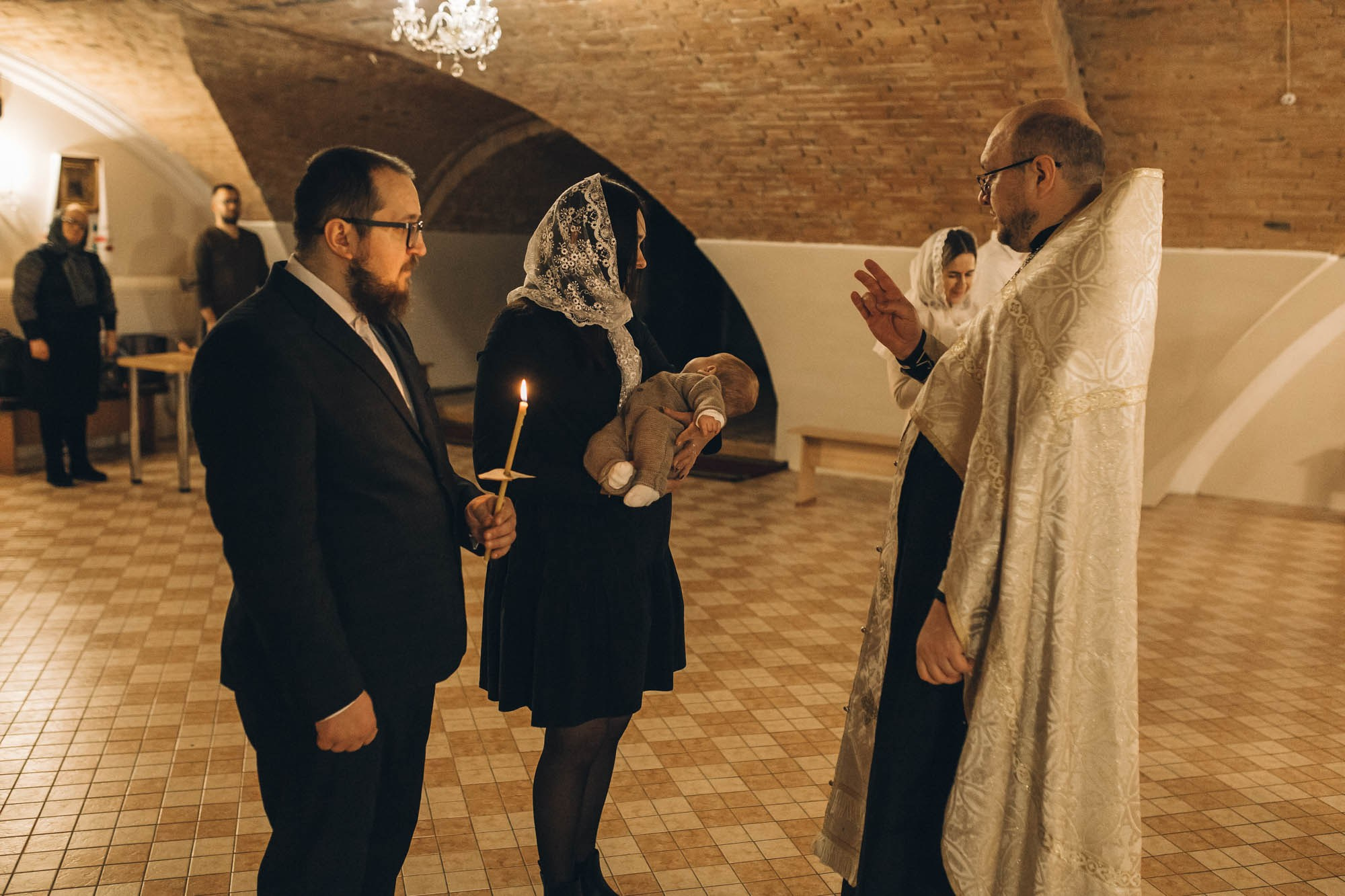 Крещение Константина. Фотограф таинства крещения в Бресте Светлана Будько