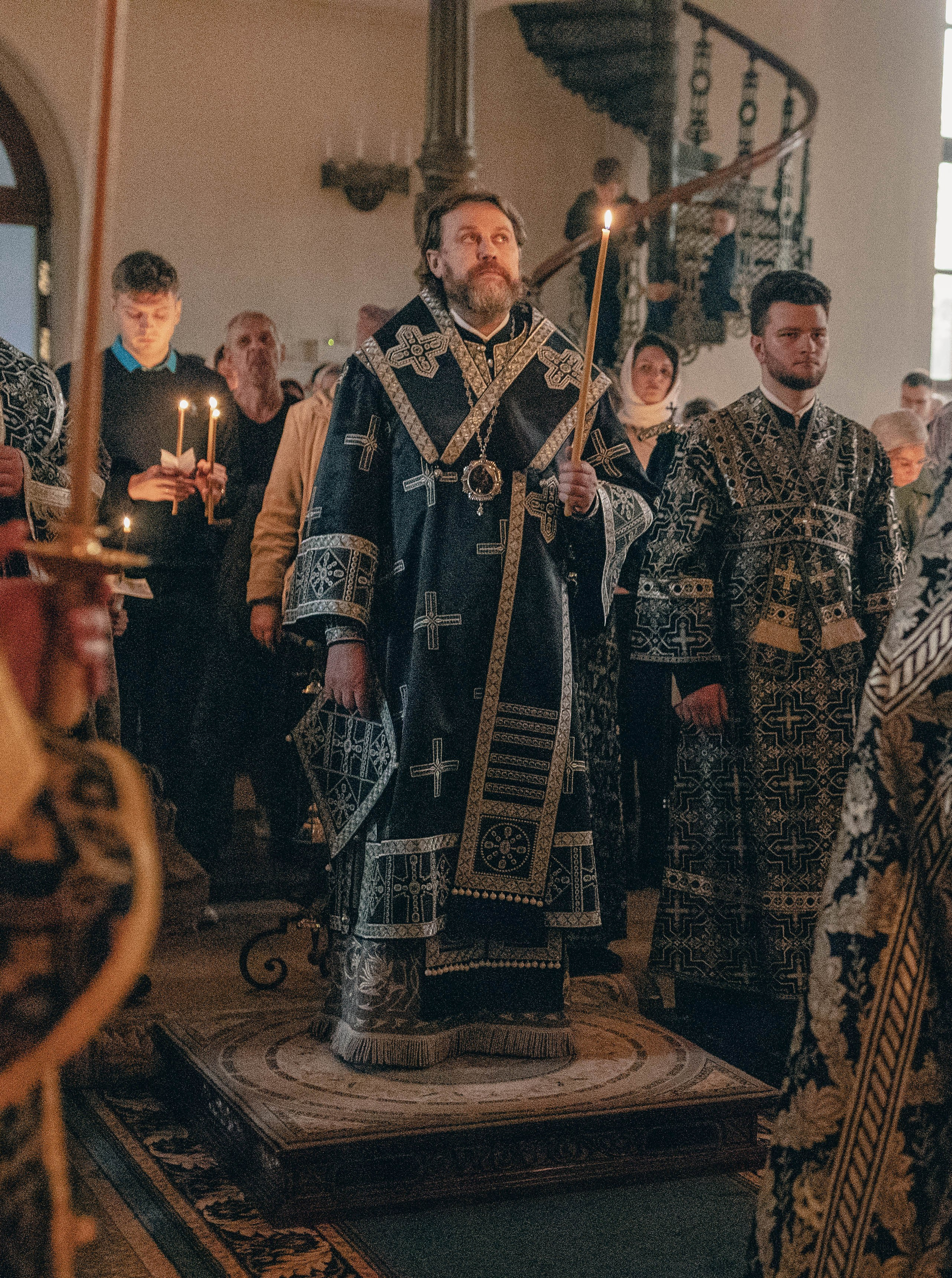 17 апреля 2025 Георгиевский Собор Одинцово.Архиепископ Фома.Чтение 12 Евангелий. Артеменкова Анна Фотограф