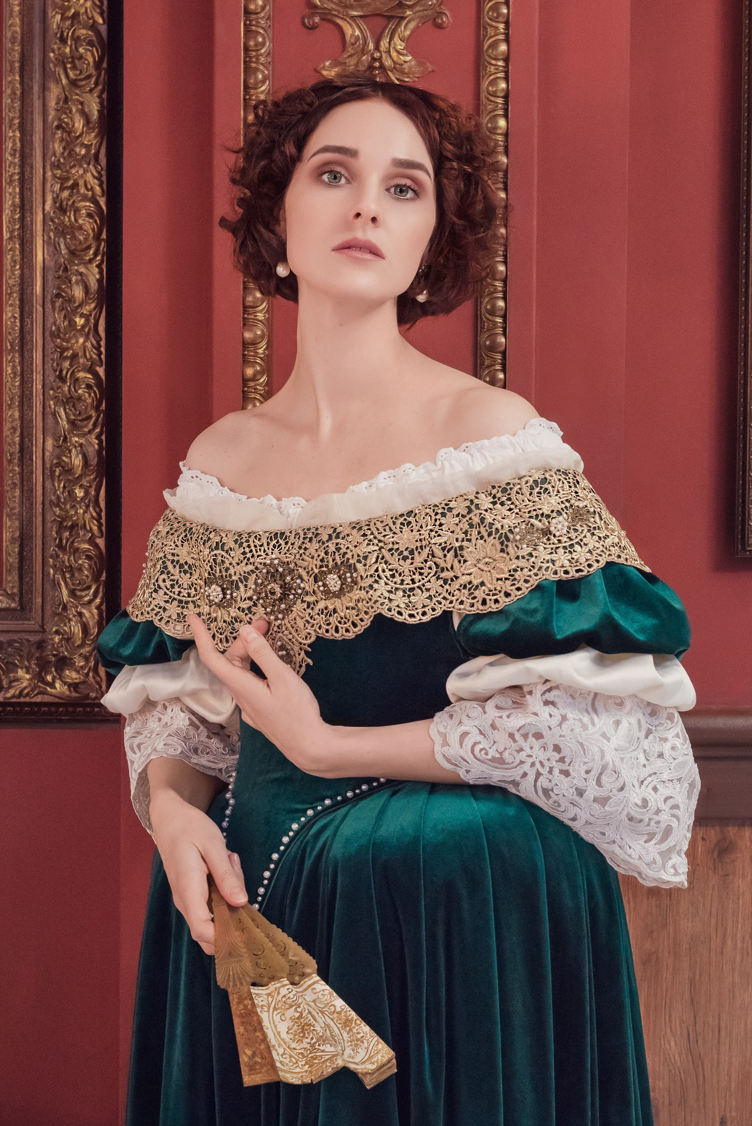 Съёмка барокко. Фотограф, ретушёр, графический дизайнер в Петербурге Борякина Настя