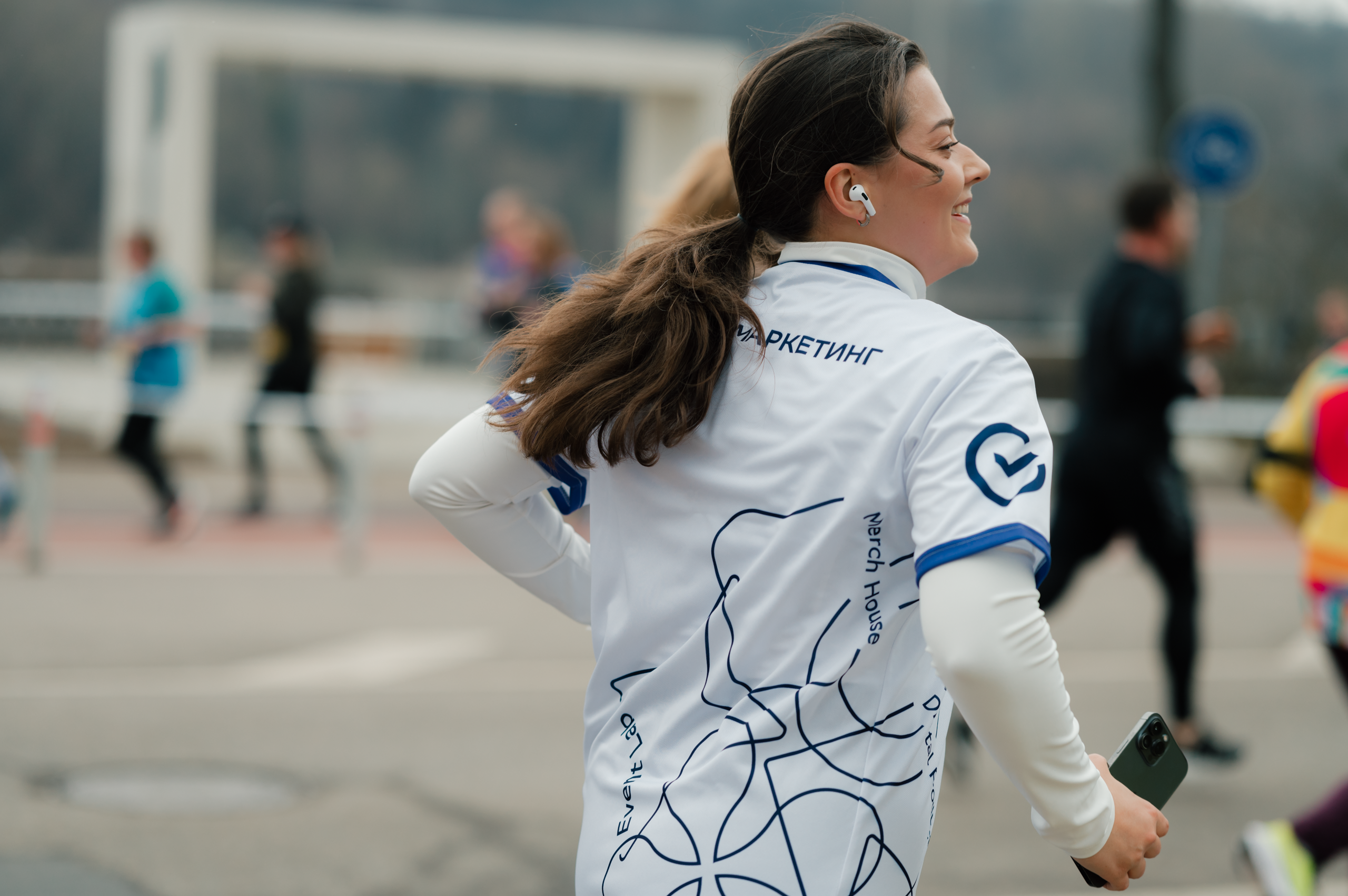 Фотосъёмка участников марафона в Москве. Komonev