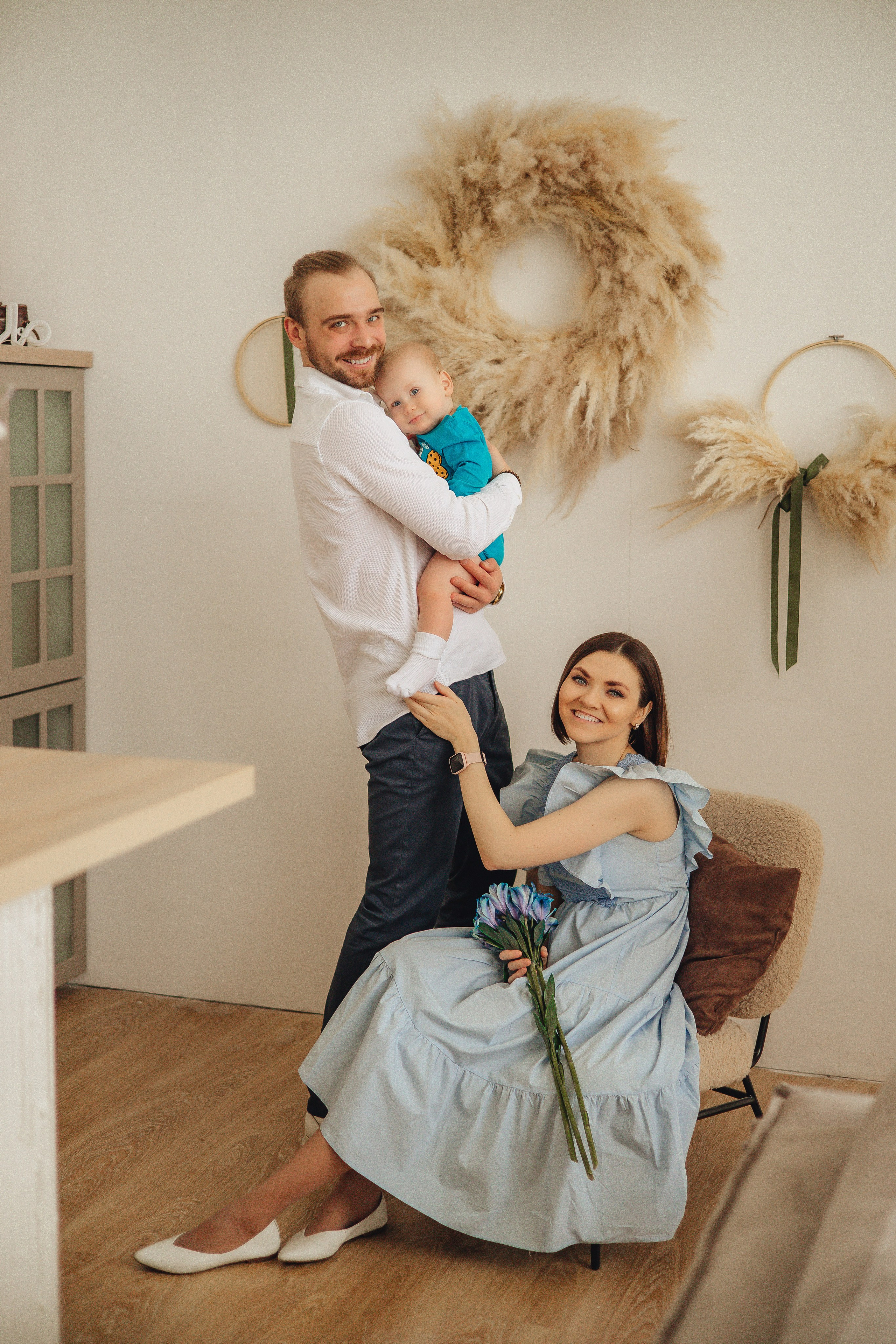 Света + Паша + Ярослав. Студия. Свадебный и семейный фотограф Пушкин Царское Село СПБ Питер Санкт-Петербург и Рязань Ольга Козлова