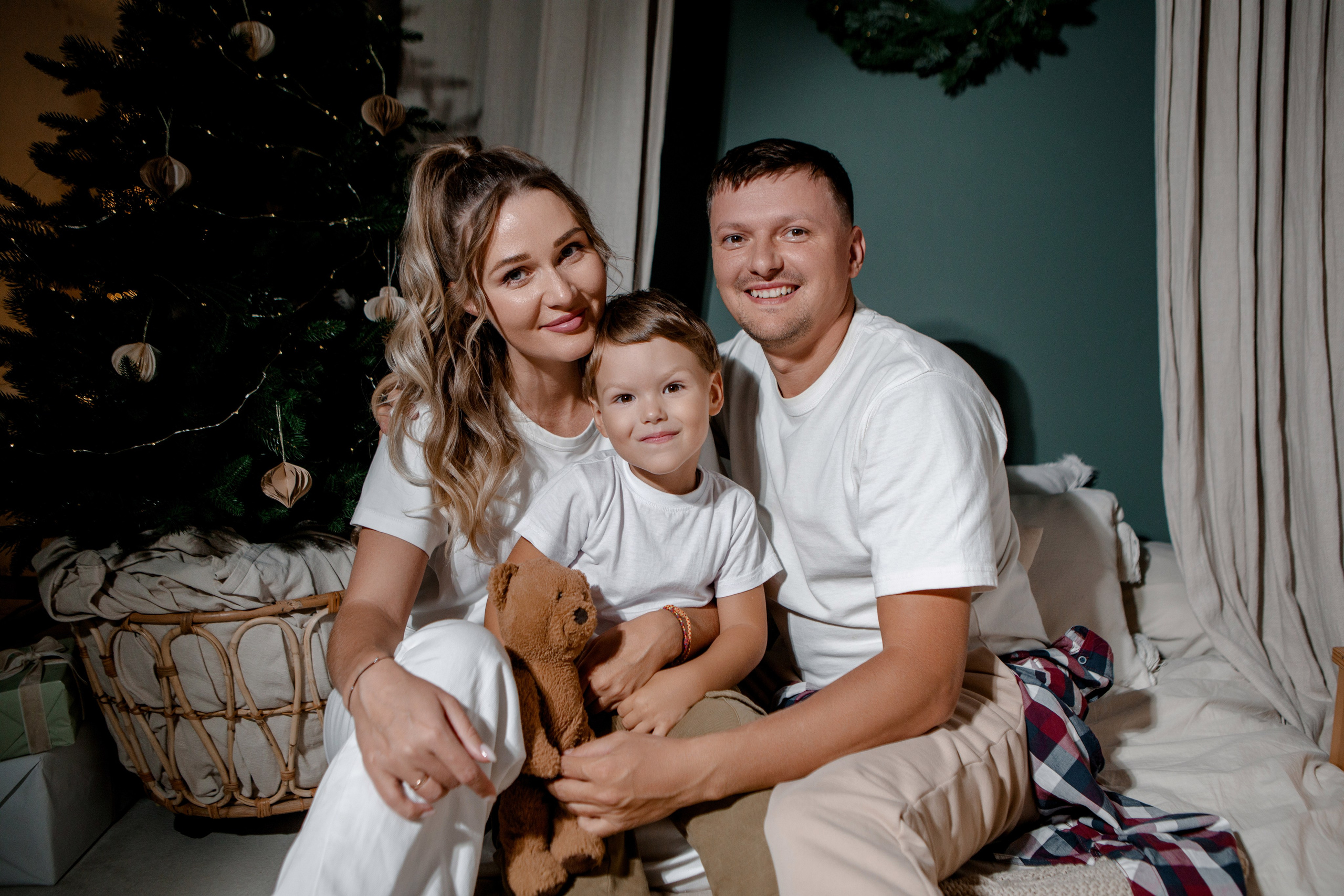Семейная новогодняя. Свадебный и семейный фотограф Ибрагимова Мария из Екатеринбурга