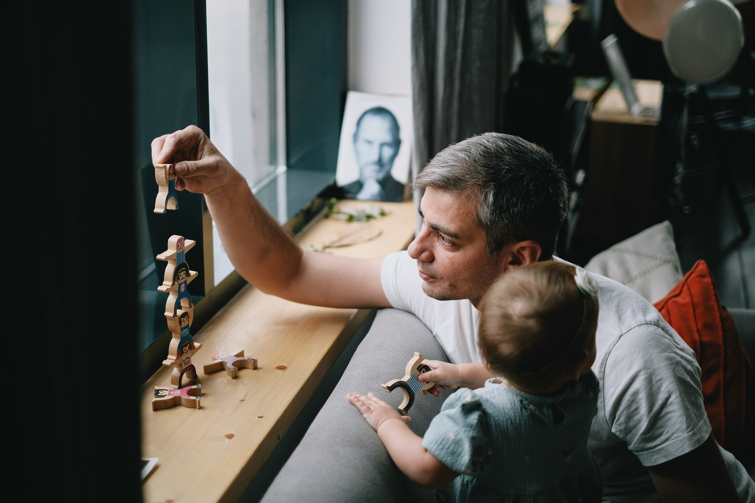 Небольшая фотосессия в студии на 1 годик. Фотограф Михаил Ерохин | Москва