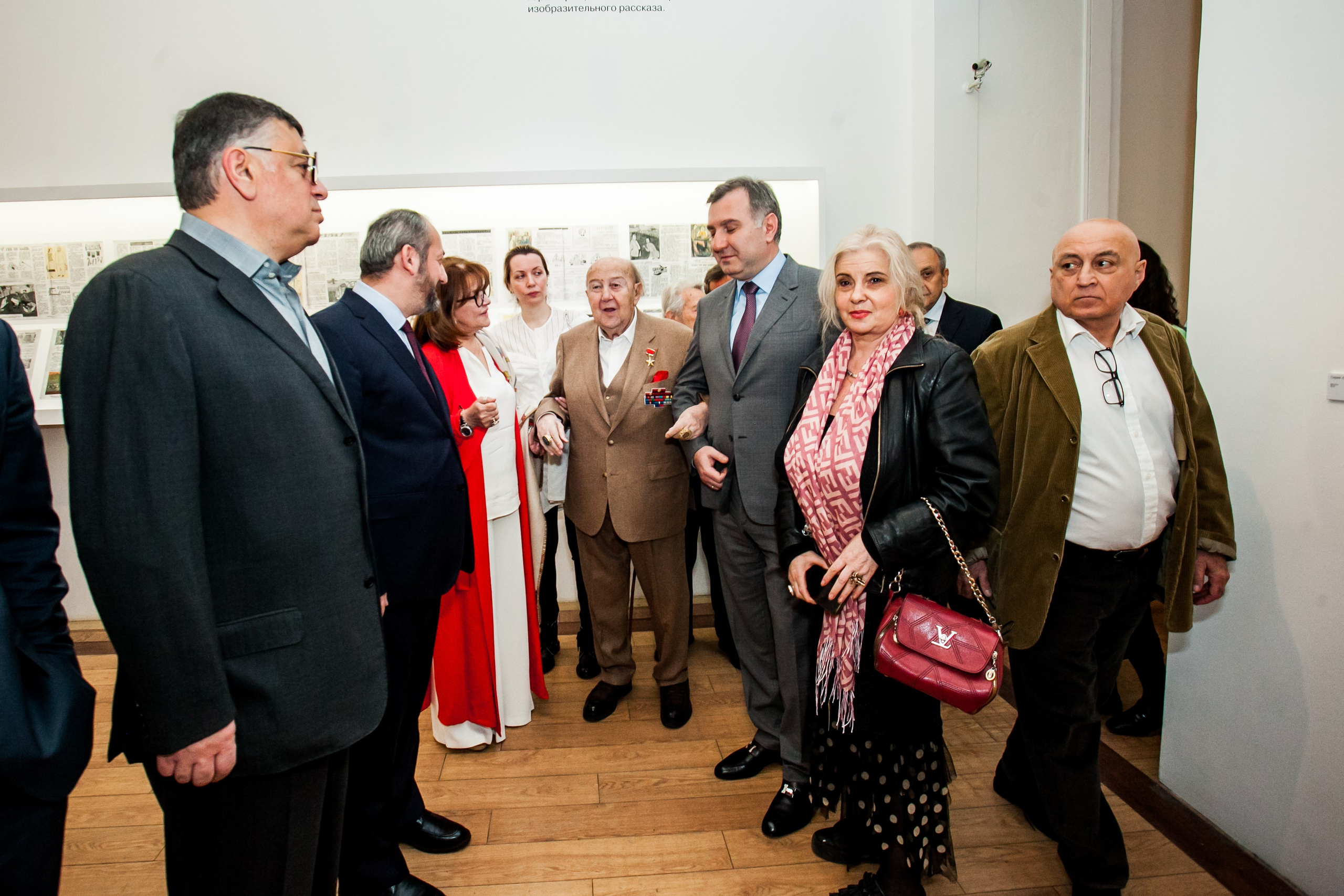 Открытие выставки Зураба Церетели. Art photographer Nino