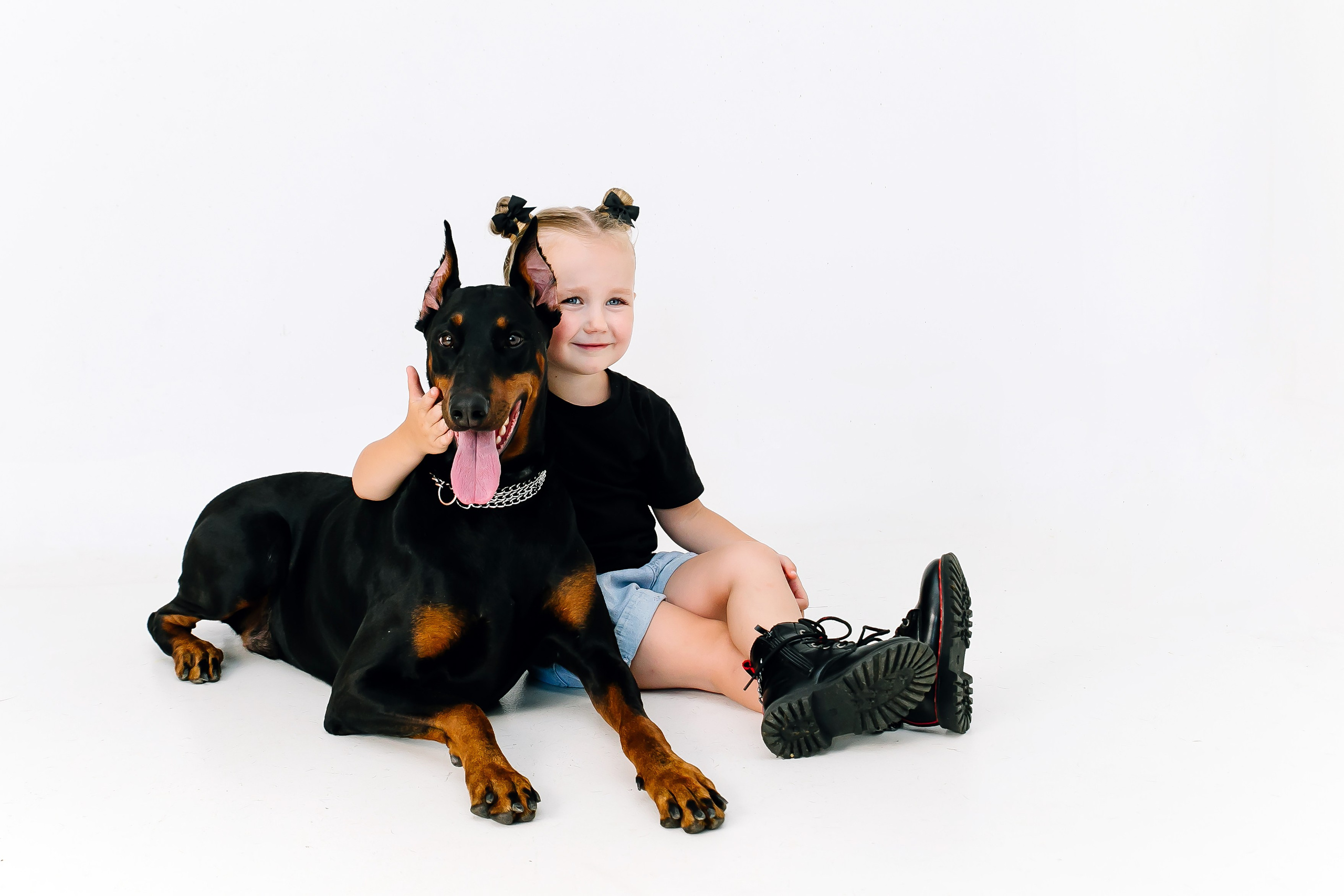 Фотопроект с доберманом. Свадебный и семейный фотограф в Краснодаре Илонна Ковалева
