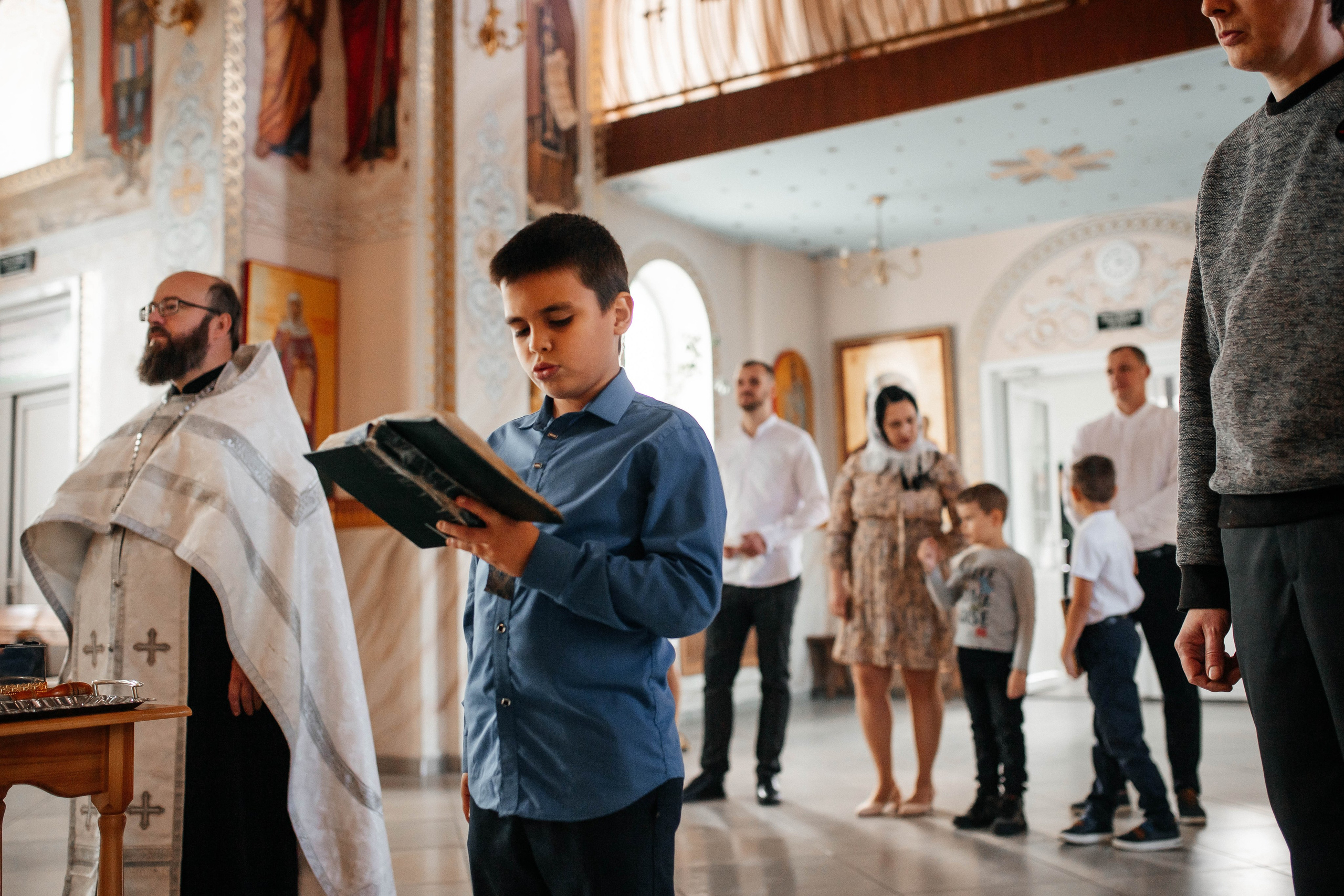 Крещение Каролины. Фотограф Сальск Катерина