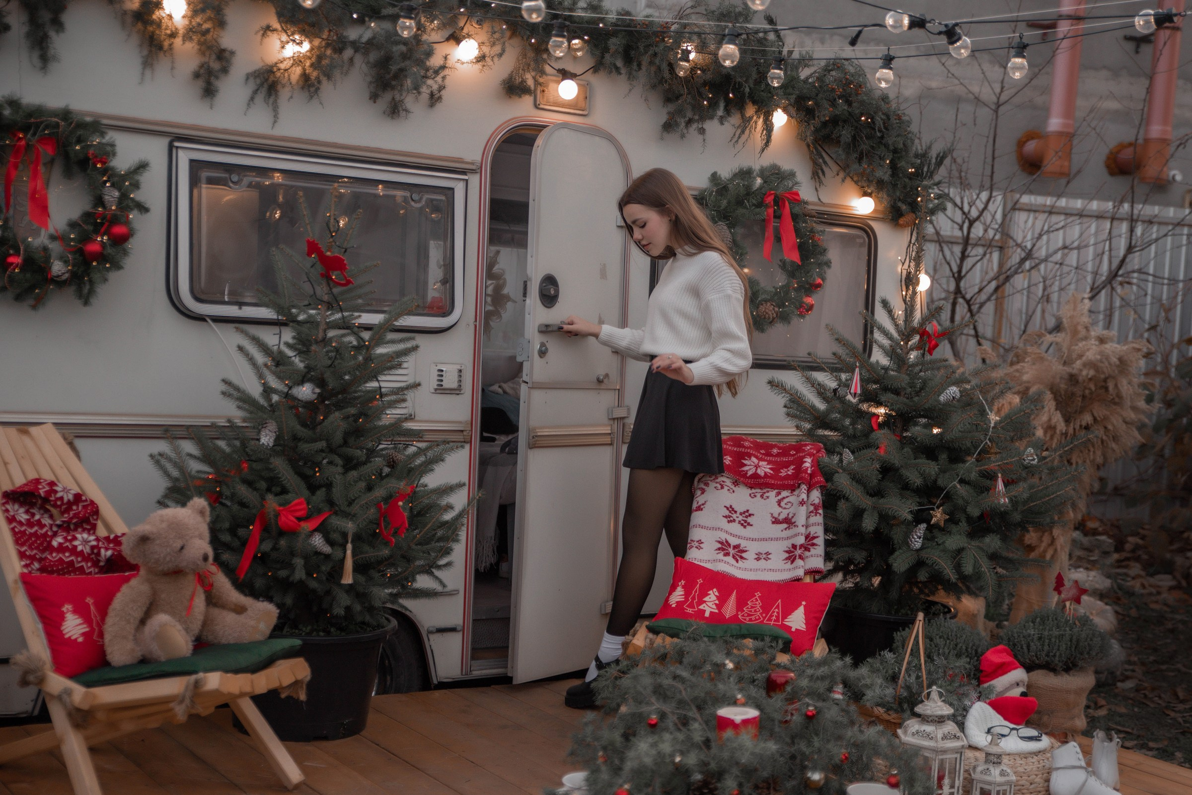 Новогодние съемки. Фотограф Надя Заручевская