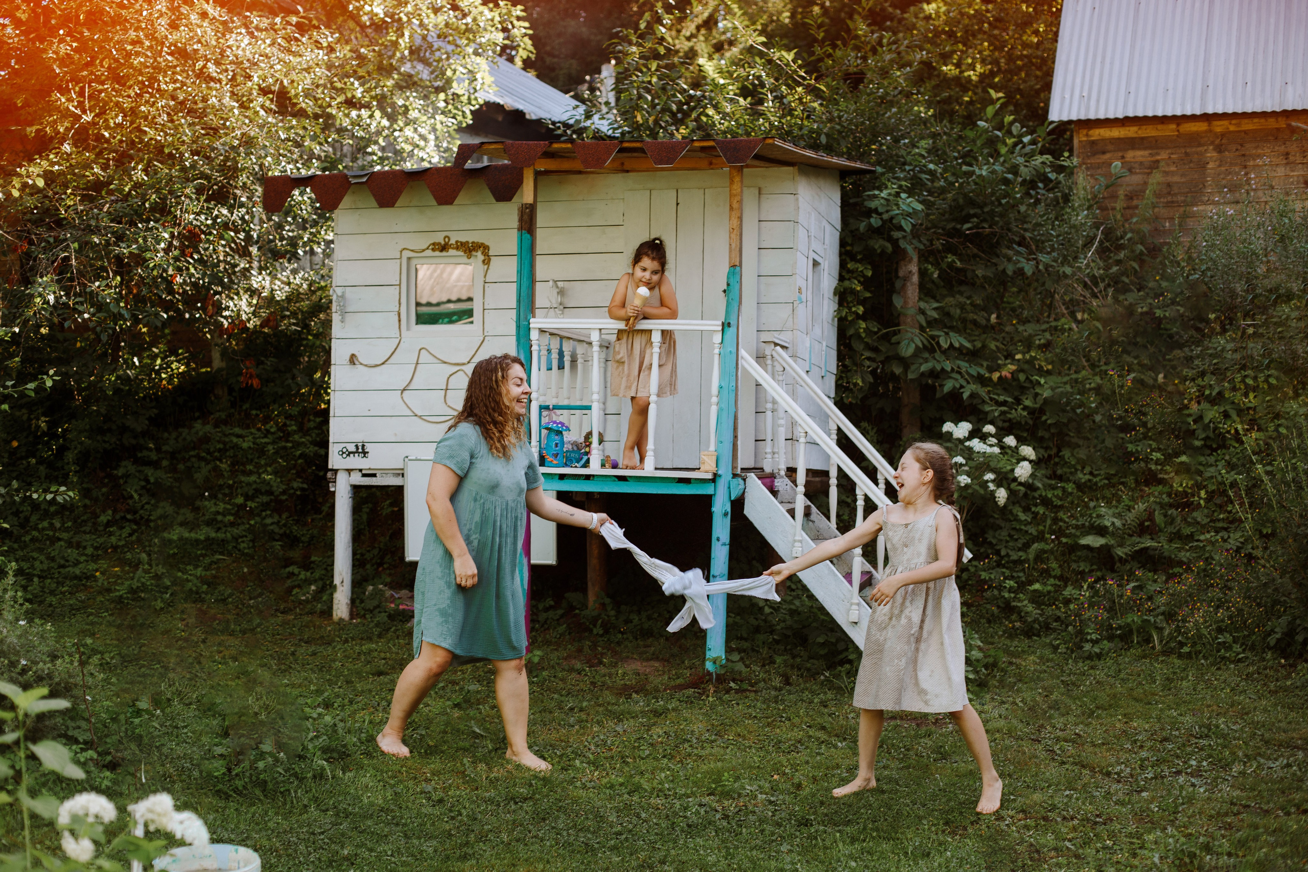 Дачные приключения. Фотограф Александра Сыщенко