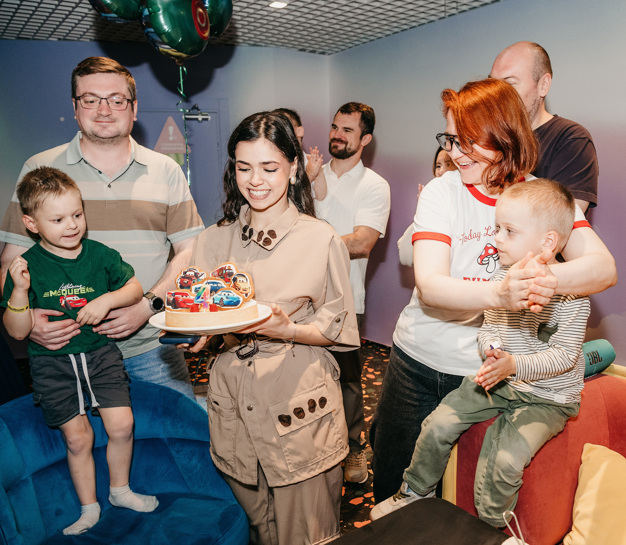 День рождения Кости. Фотограф на выписку из роддома в Москве и МО
