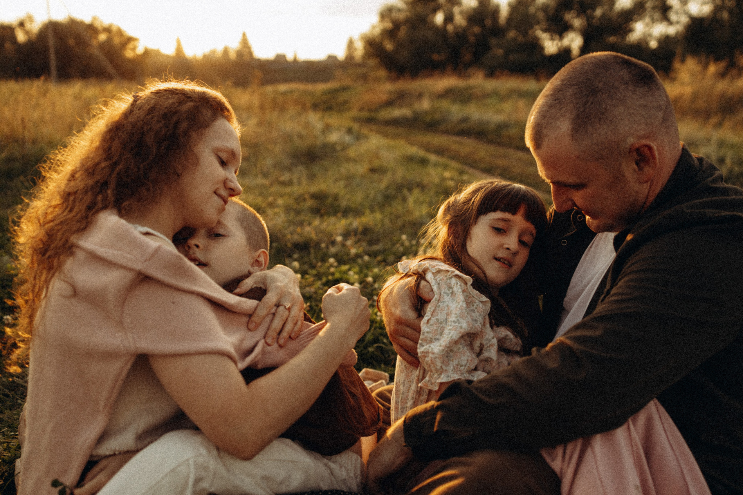 В лучах заката. Lifestyle семейный и детский фотограф в Омске Иванова Екатерина