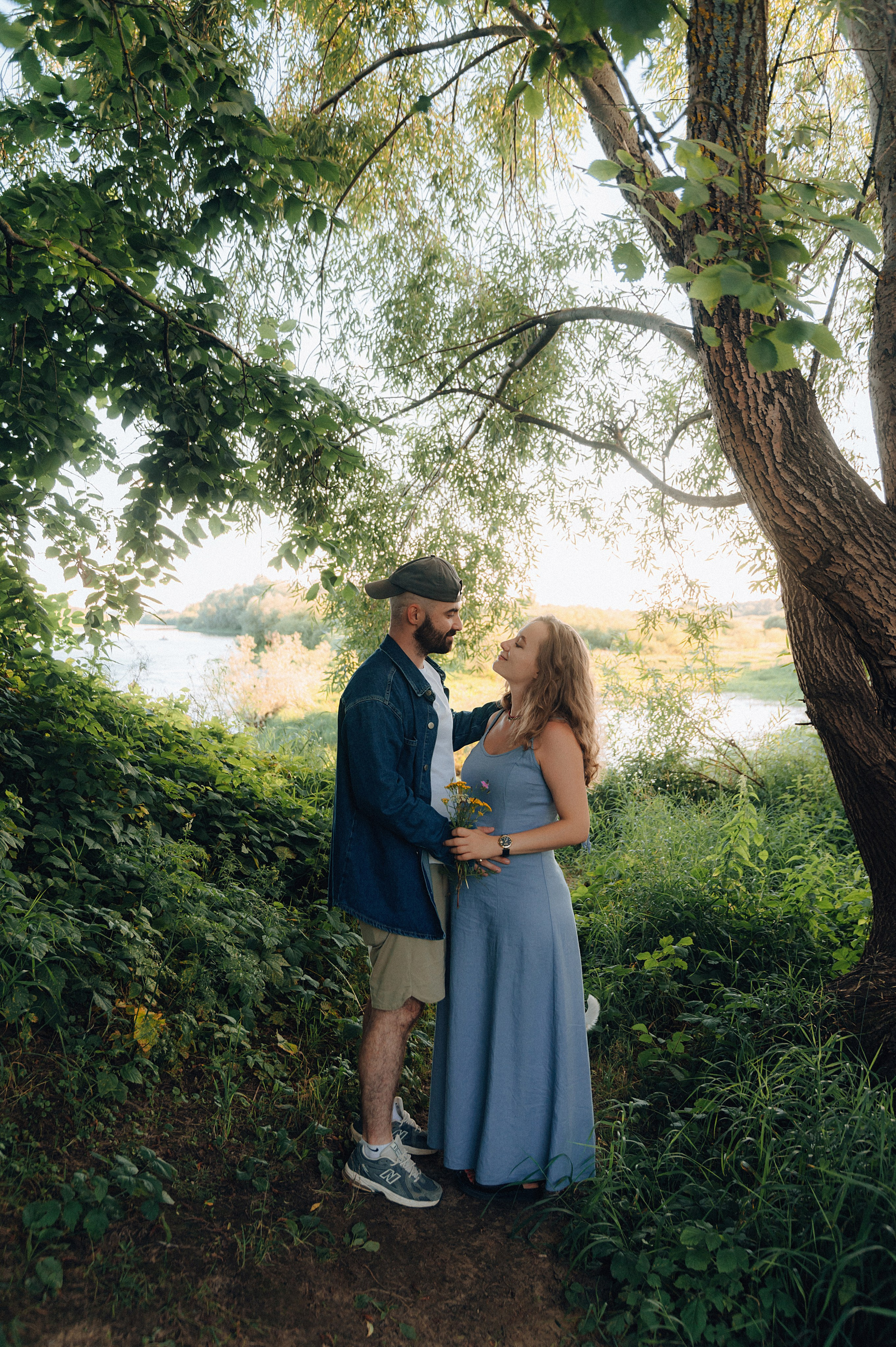 Лес.закат.Вика и Денис. Детский и семейный фотограф Катерина Мишина