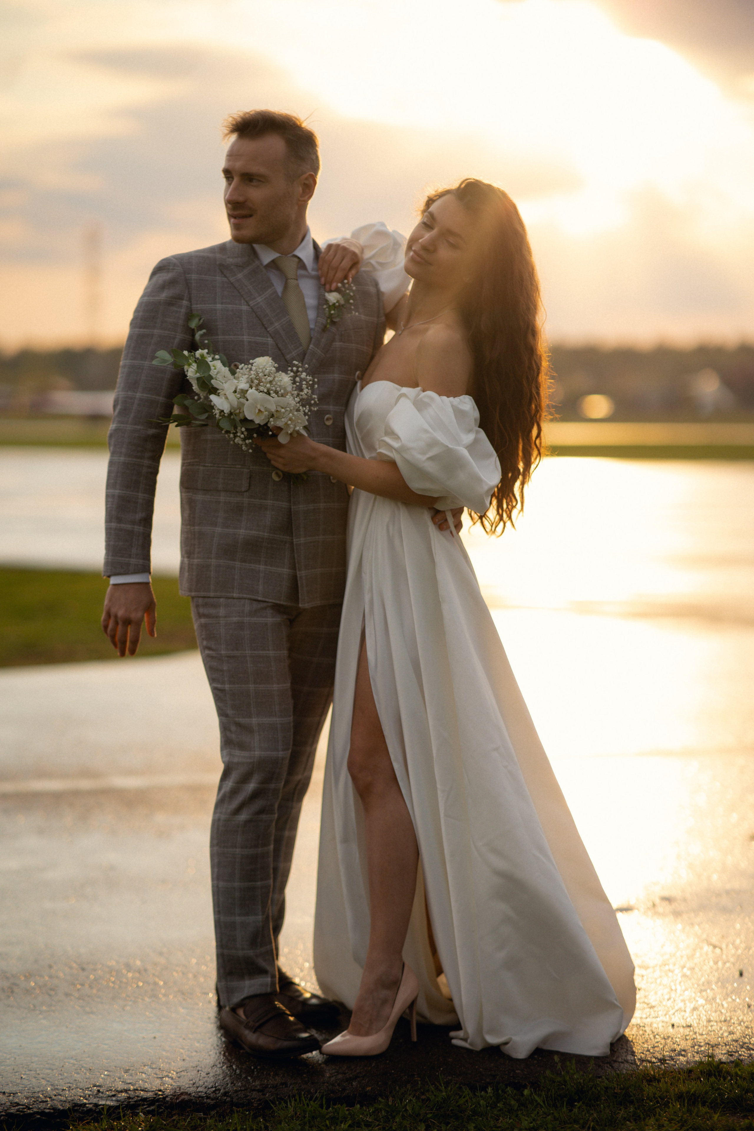 Аэродром. Фотограф Антон Стренковский. Свадебная хроника в Москве