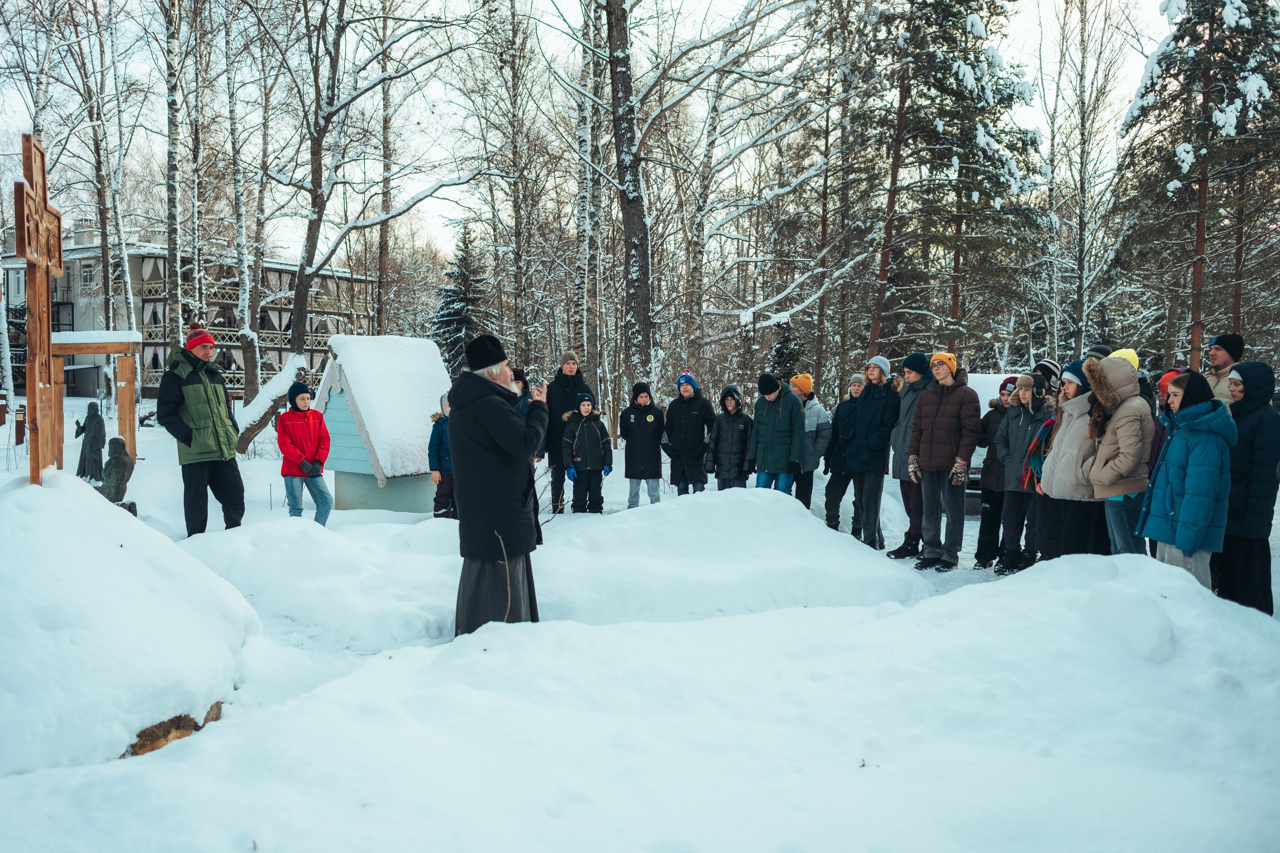 Детский лагерь — рождественская смена, 2026 год. Иван Кубик — фотограф и видеограф