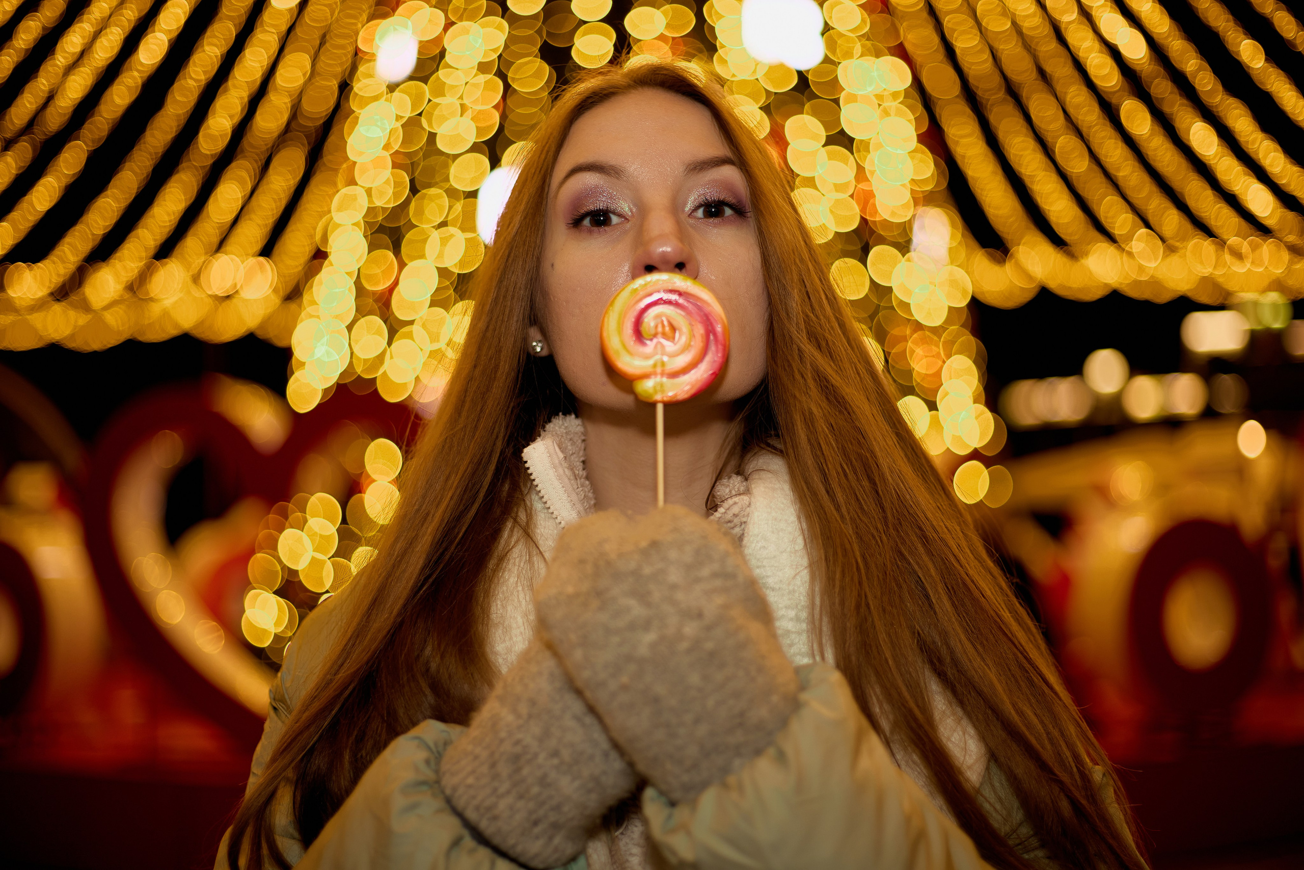 Новогодняя фотосессия в красной поляне