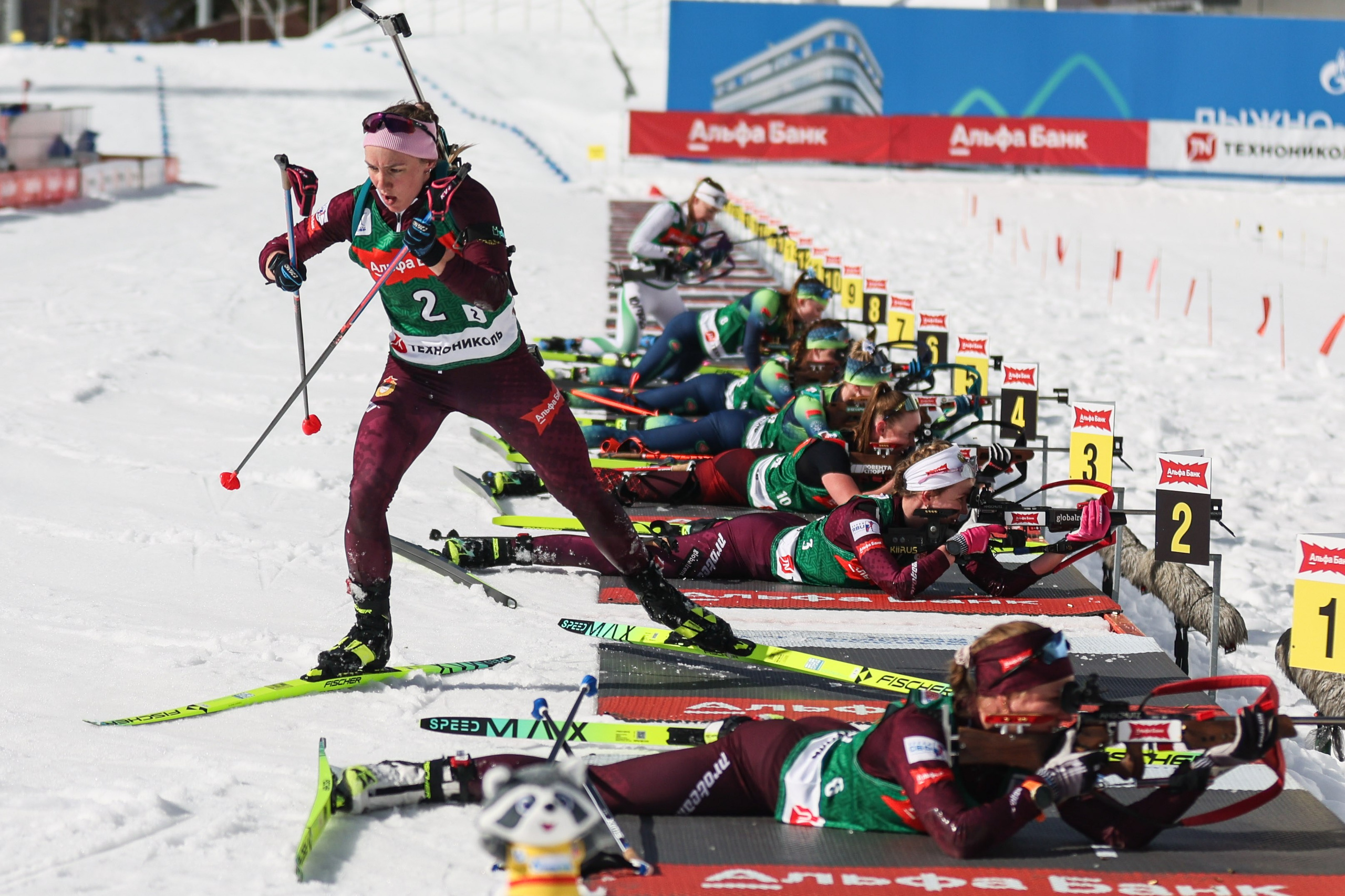 Эстафета Женщины