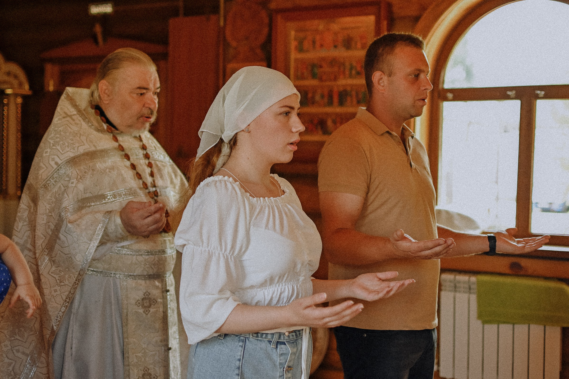 Крещение в церкви блаженной Матроны Московской. Евгения Черных I Фотограф Пенза