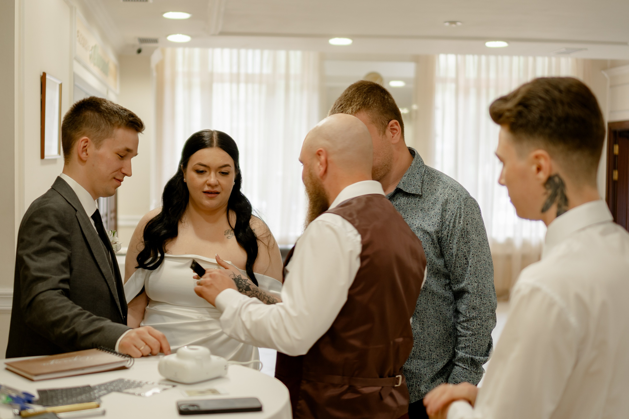 СВАДЕБНАЯ СЬЕМКА В ЗАГСЕ И БАНКЕТ. Профессиональный фотограф, Санкт-Петербург — Виктория Богомолова