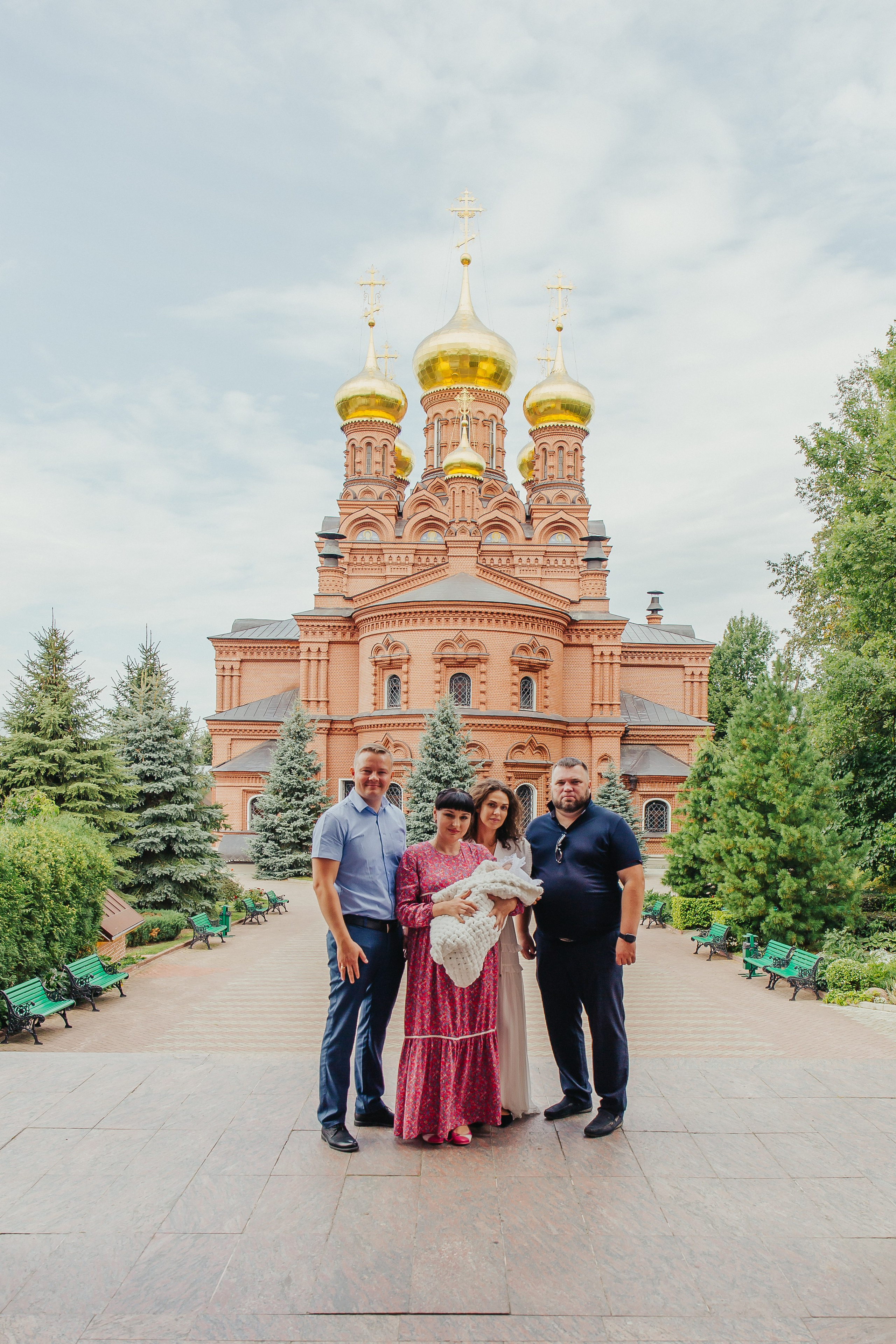 Крещение Маши в Черниговском Скиту. Фотограф новорожденных и детский в Сергиевом Посаде Кругликова Юлия