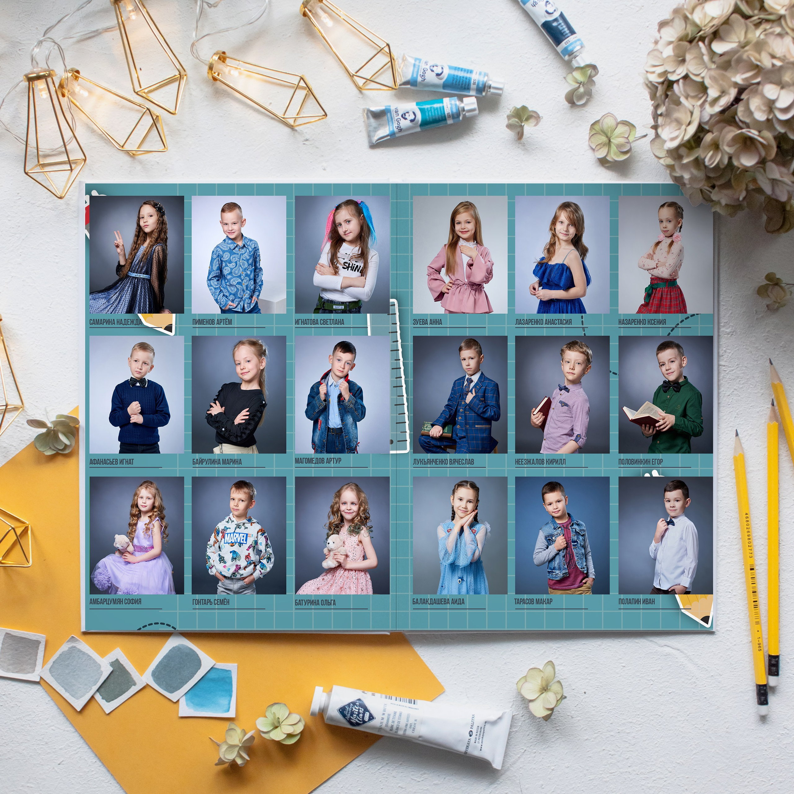 Дизайн Бирюзовый. Выпускные альбомы в Ставрополе