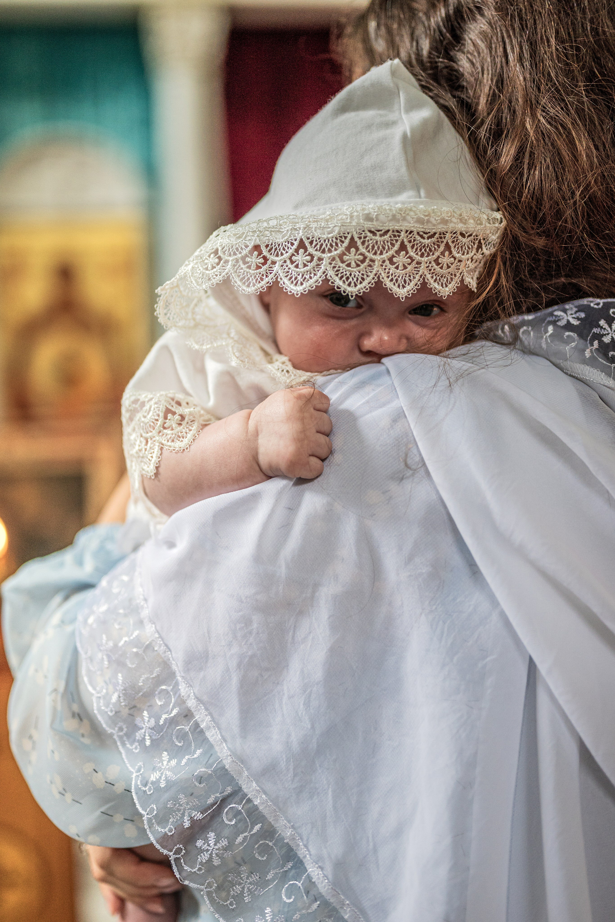 Крещение Анна. Семейный и детский фотограф Москва